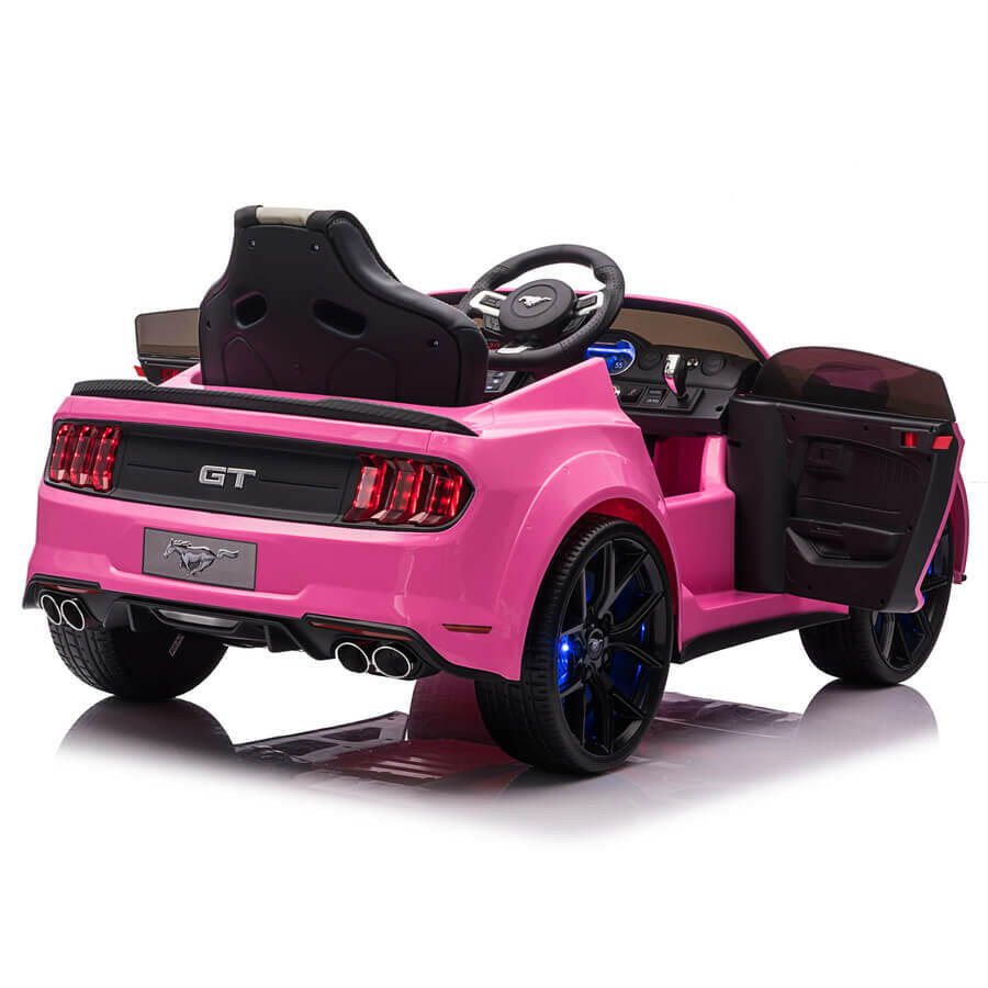 Ford Mustang GT Kids Ride-On Car R/C Parent Remote MP3 LED Wheels - Kids Eye Candy