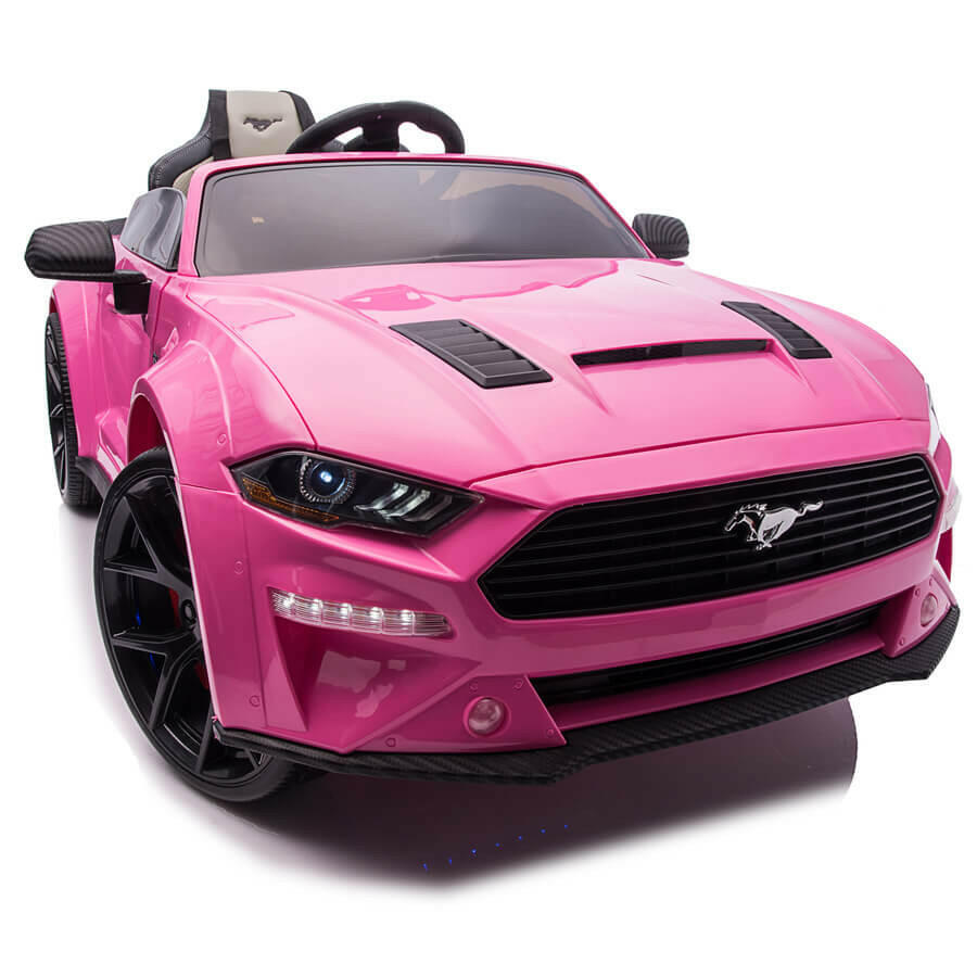Ford Mustang GT Kids Ride-On Car R/C Parent Remote MP3 LED Wheels - Kids Eye Candy
