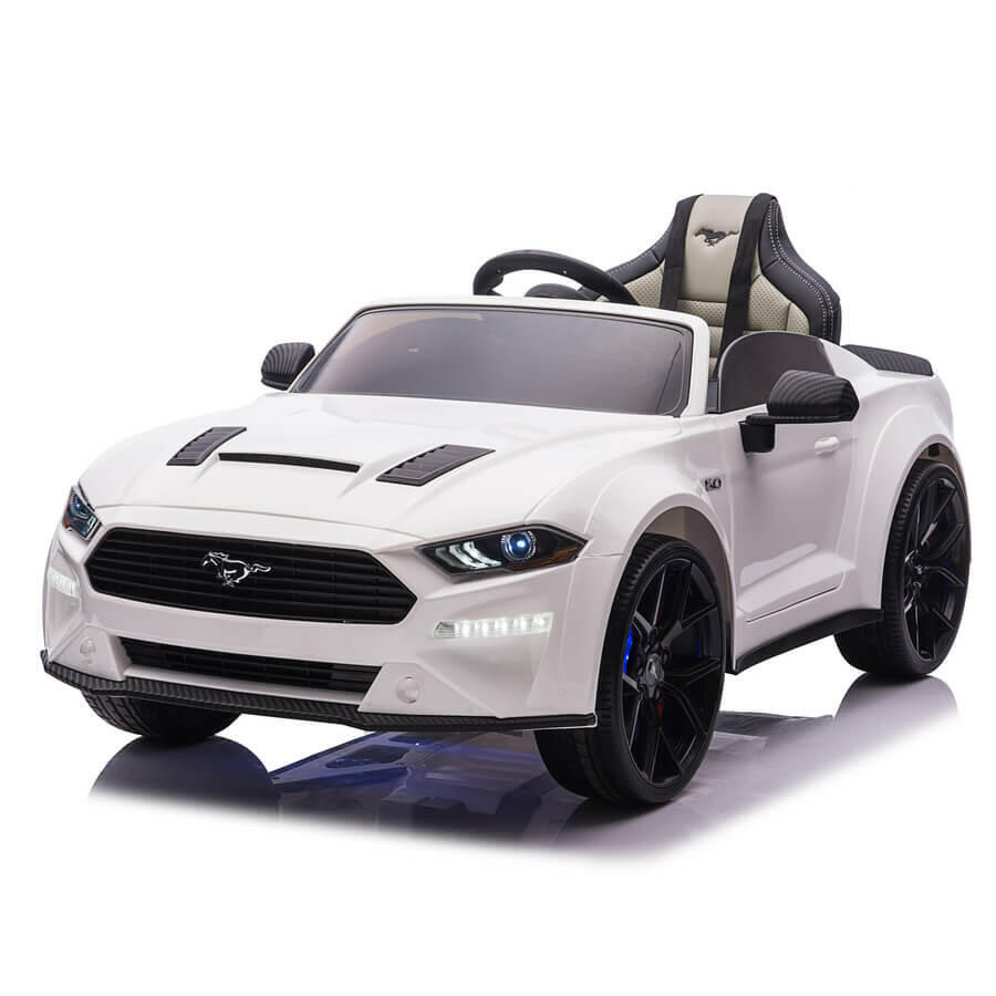 Ford Mustang GT Kids Ride-On Car R/C Parent Remote MP3 LED Wheels - Kids Eye Candy