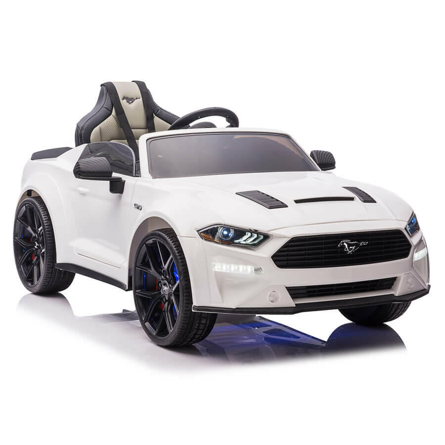 Ford Mustang GT Kids Ride-On Car R/C Parent Remote MP3 LED Wheels - Kids Eye Candy