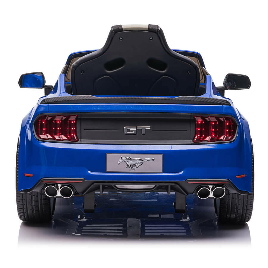 Ford Mustang GT Kids Ride-On Car R/C Parent Remote MP3 LED Wheels - Kids Eye Candy