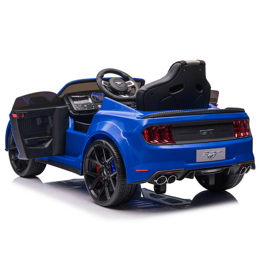 Ford Mustang GT Kids Ride-On Car R/C Parent Remote MP3 LED Wheels - Kids Eye Candy