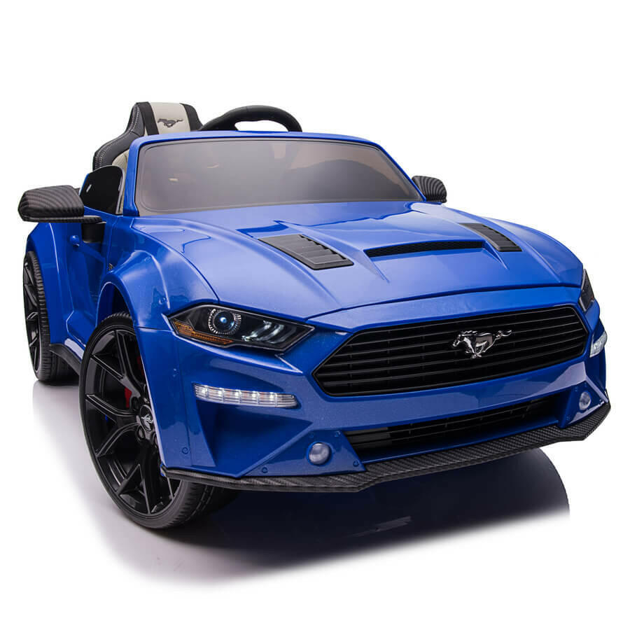 Ford Mustang GT Kids Ride-On Car R/C Parent Remote MP3 LED Wheels - Kids Eye Candy