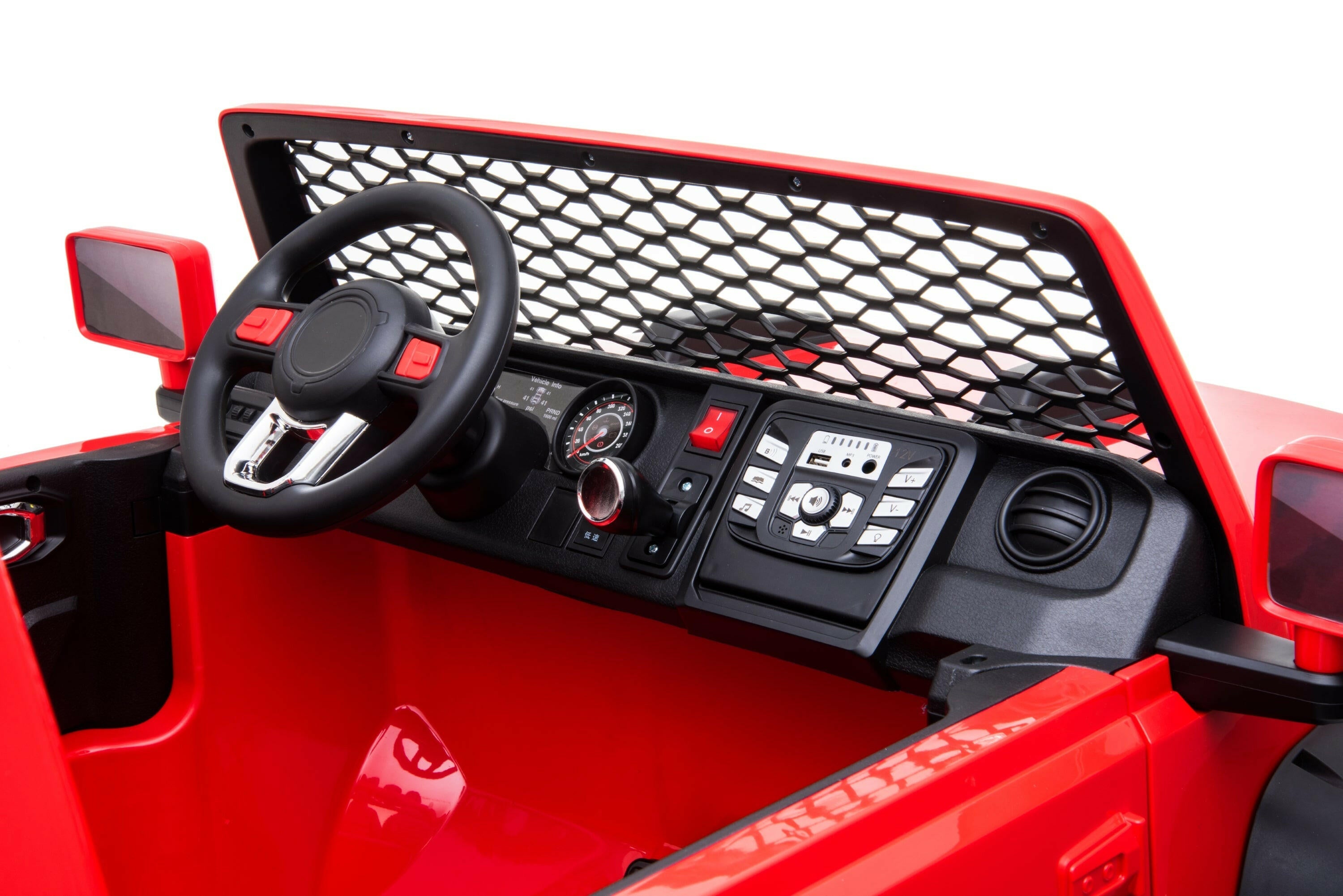 Jeep Tour 4x4 24V Ride On Car MP3 LED Lights Parental Remote.