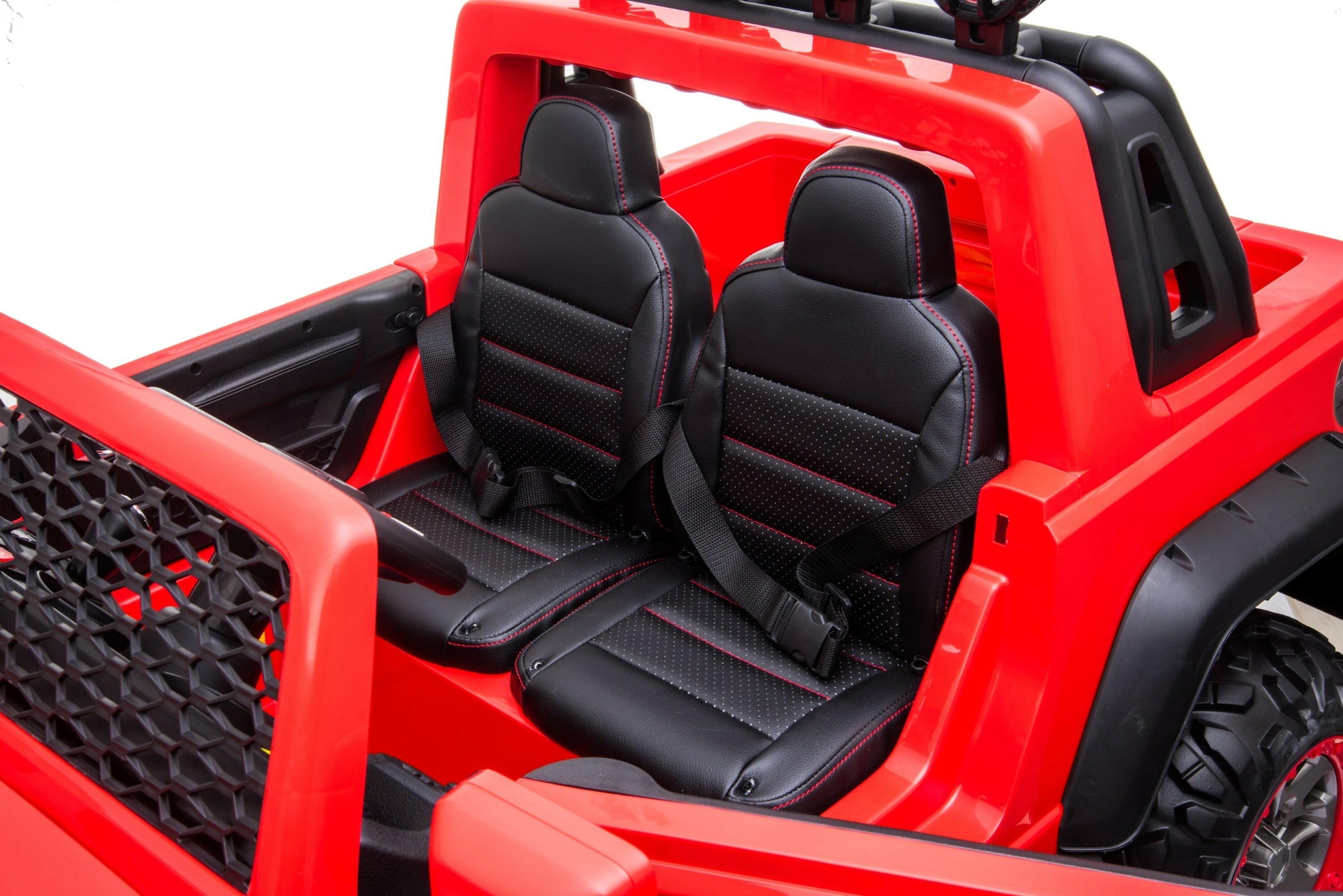 Jeep Tour 4x4 24V Ride On Car MP3 LED Lights Parental Remote.