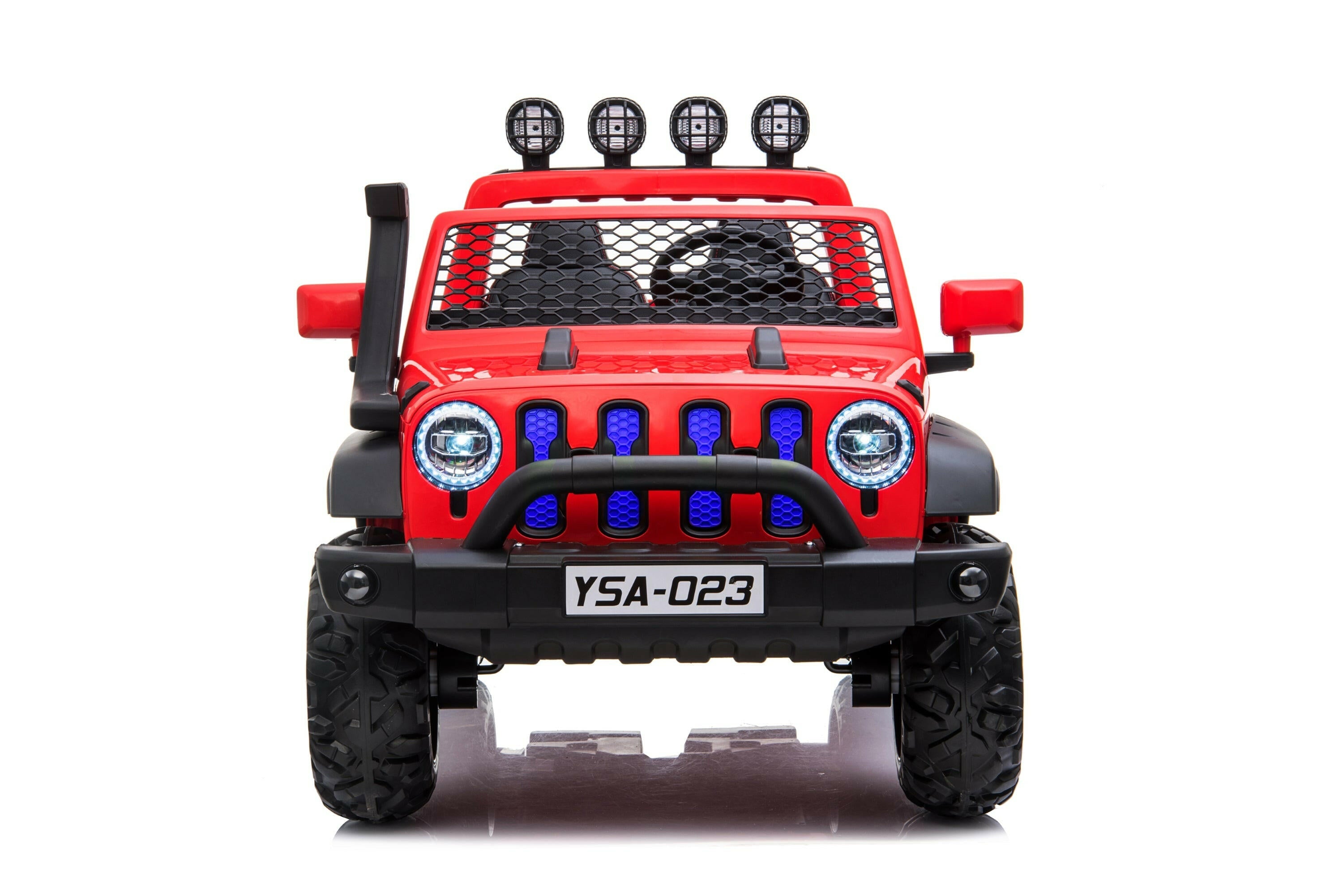 Jeep Tour 4x4 24V Ride On Car MP3 LED Lights Parental Remote.