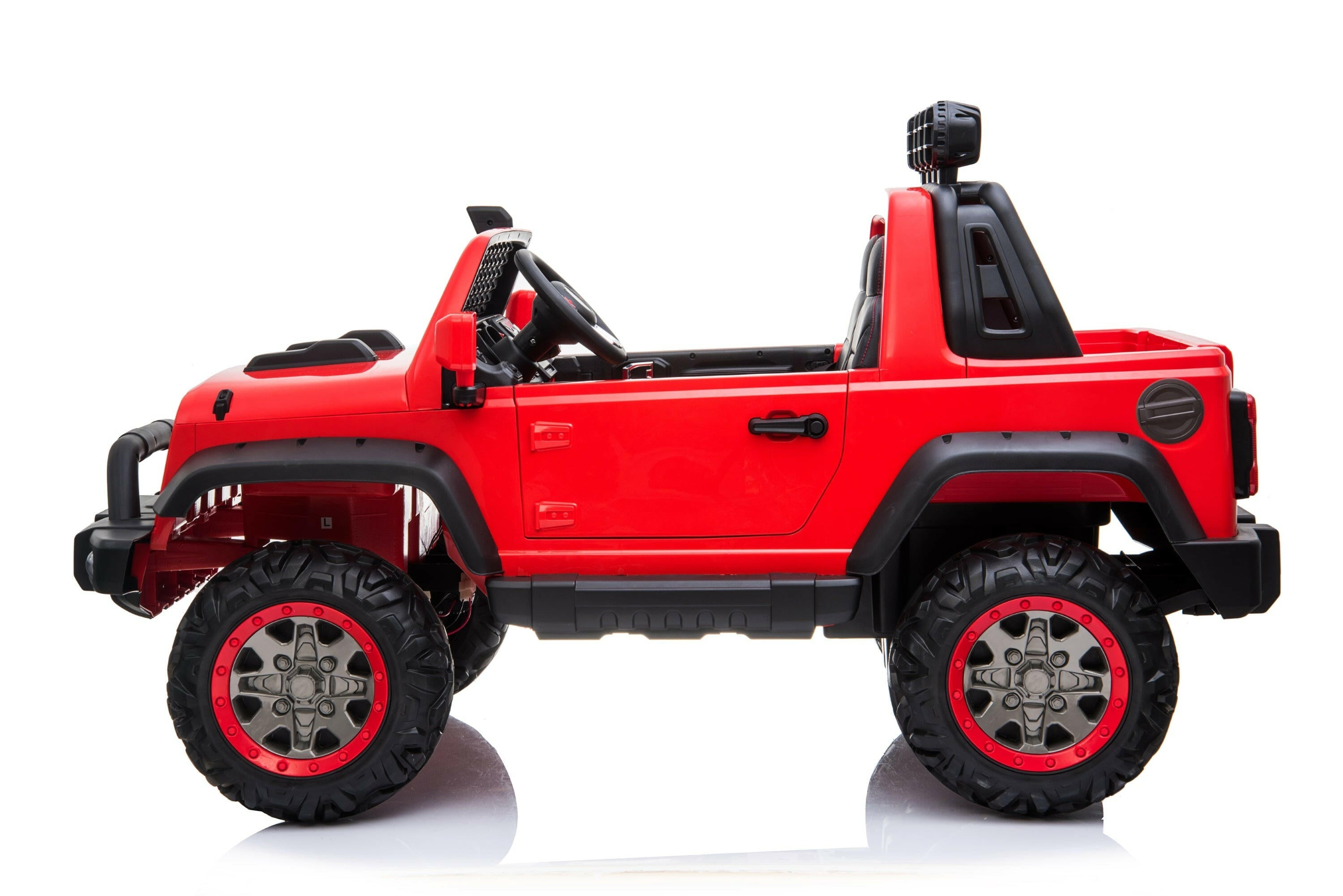 Jeep Tour 4x4 24V Ride On Car MP3 LED Lights Parental Remote.