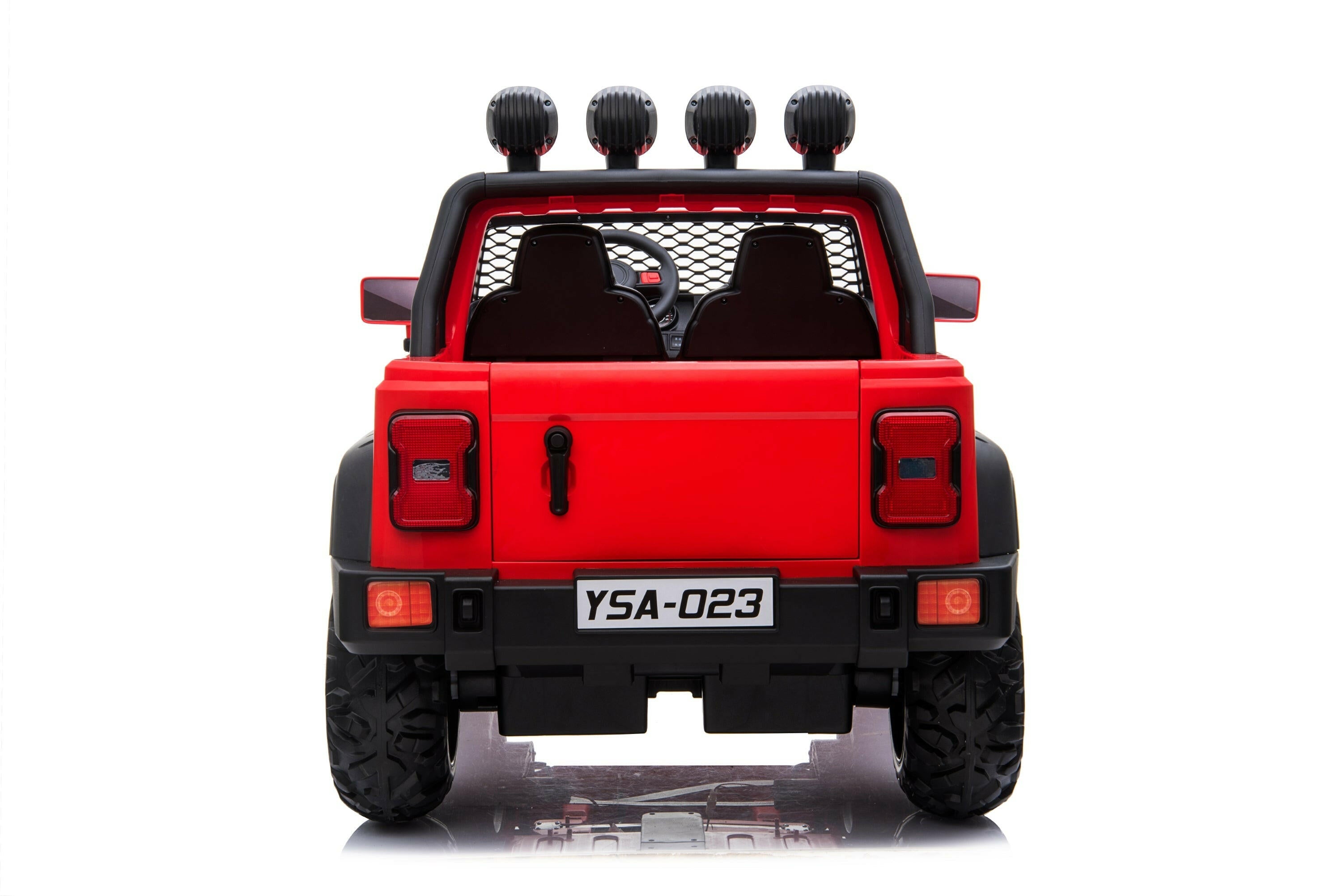 Jeep Tour 4x4 24V Ride On Car MP3 LED Lights Parental Remote.