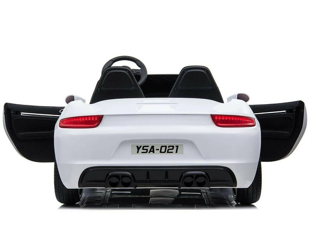 24V Licensed Kids Luxury Super Car Panamera Two-Seater 180W Remote Control Bluetooth MP3 - Kids Eye Candy