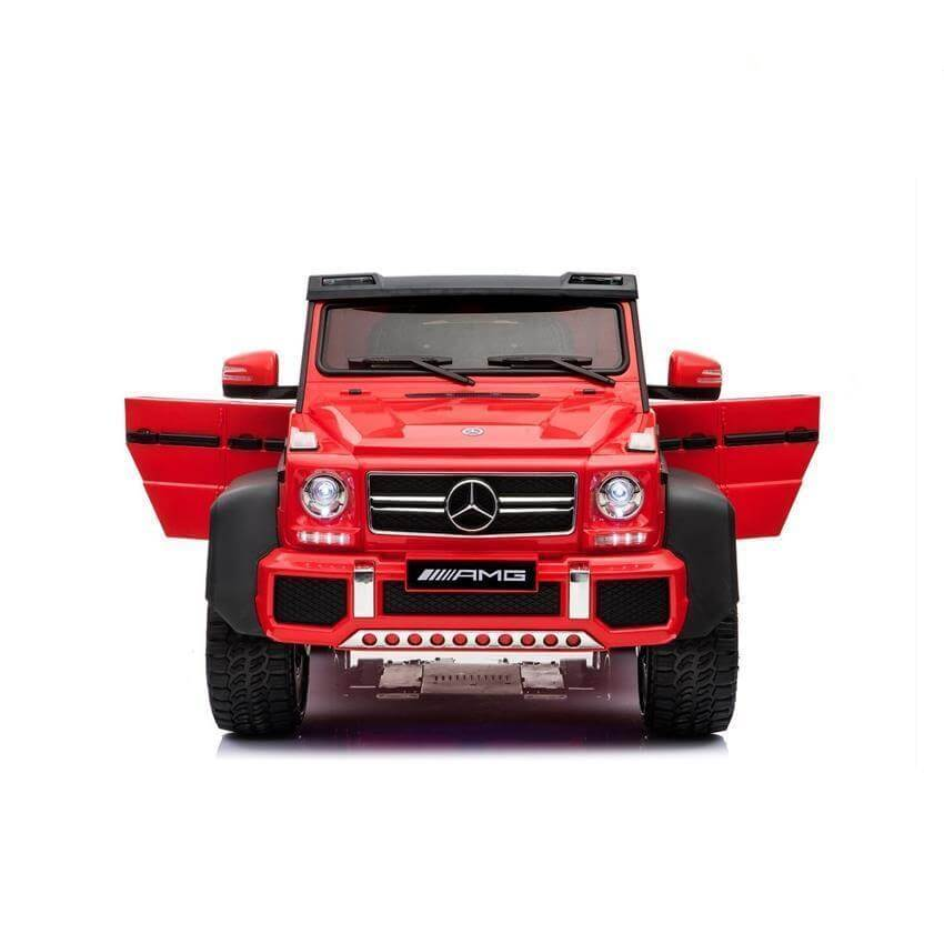 24V Mercedes G63 Ride-On Six Wheel Drive with Parent Remote MP3 LED Wheels - Kids Eye Candy