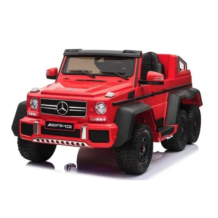 24V Mercedes G63 Ride-On Six Wheel Drive with Parent Remote MP3 LED Wheels - Kids Eye Candy