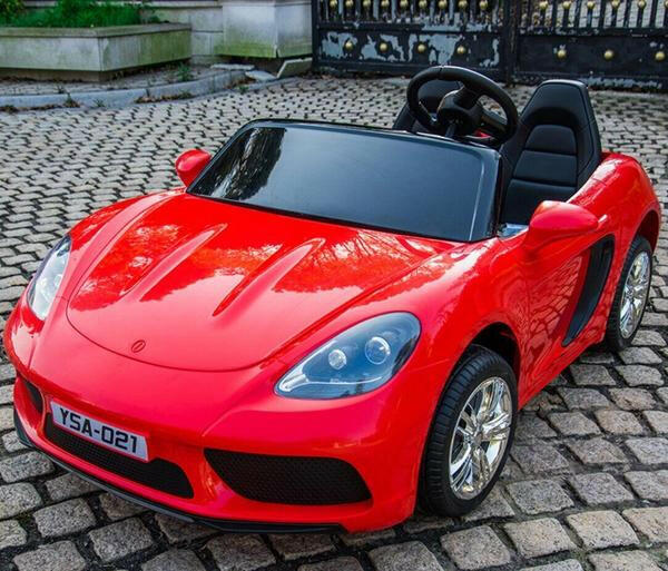 24V Licensed Kids Luxury Super Car Panamera Two-Seater 180W Remote Control Bluetooth MP3 - Kids Eye Candy
