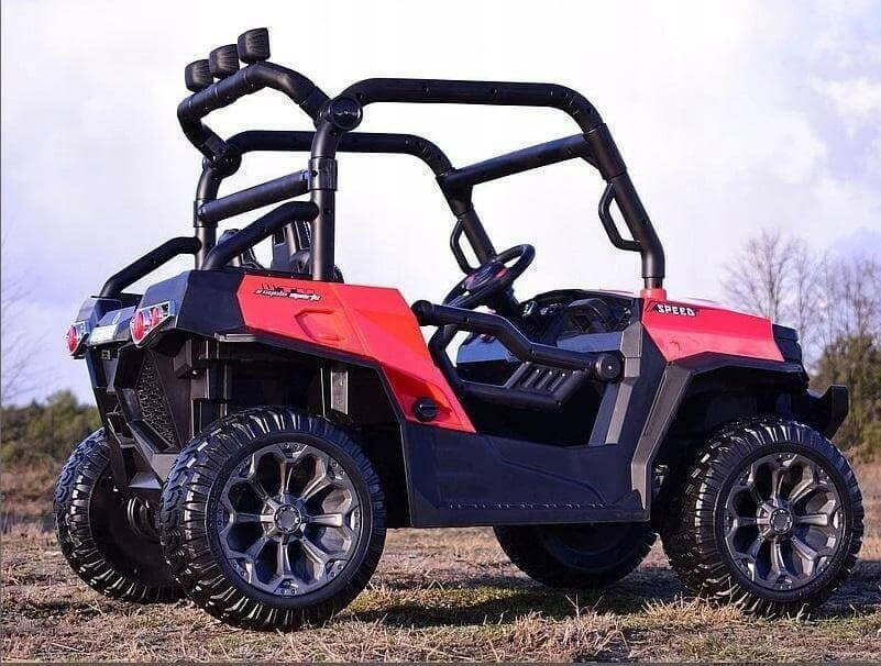 24V Buggy UTV Speed Ride-On Car All Terrain Kids Two-Seater w/ Parental Remote LED Lights - Kids Eye Candy