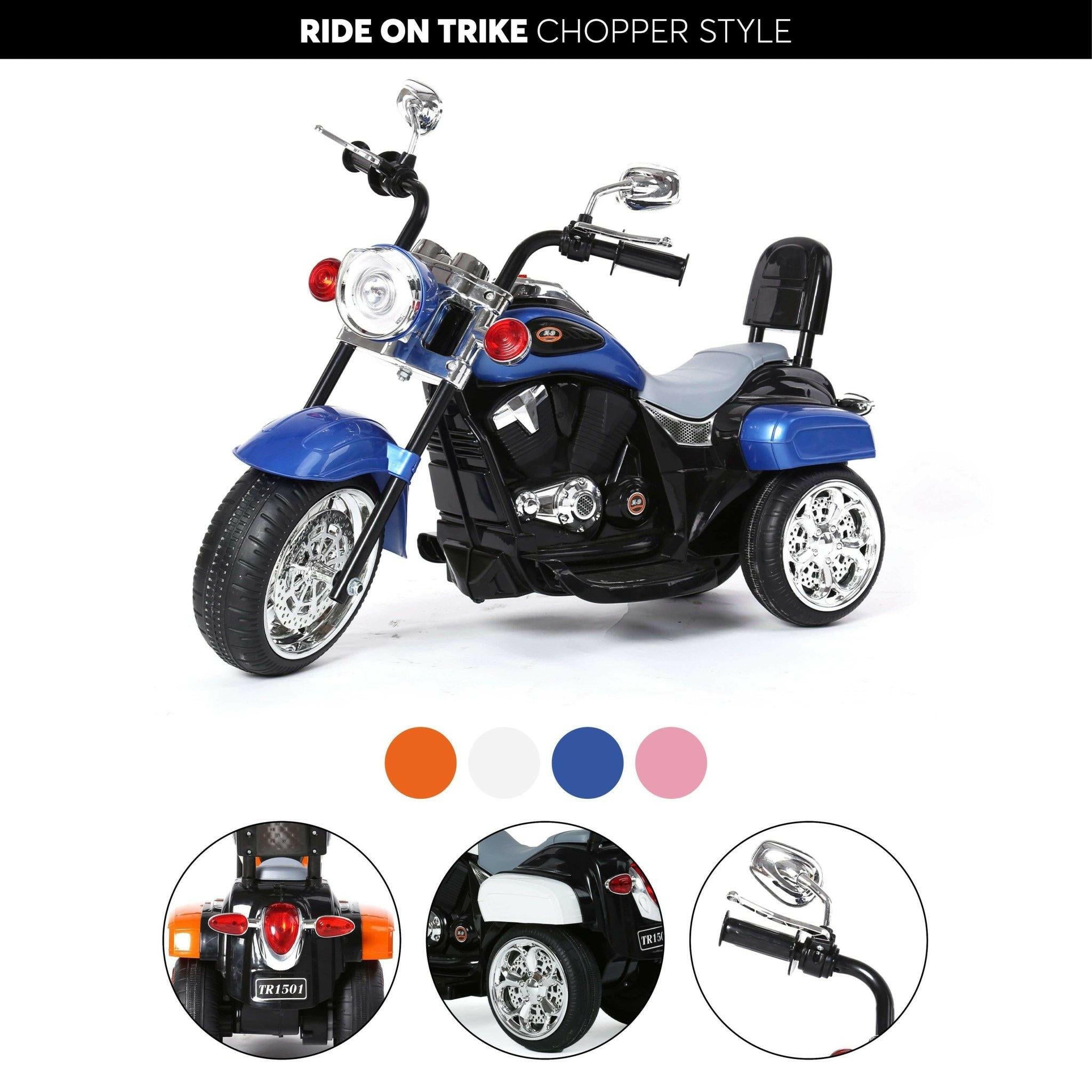 6V Chopper Style Ride on Trike - Dti Direct USA