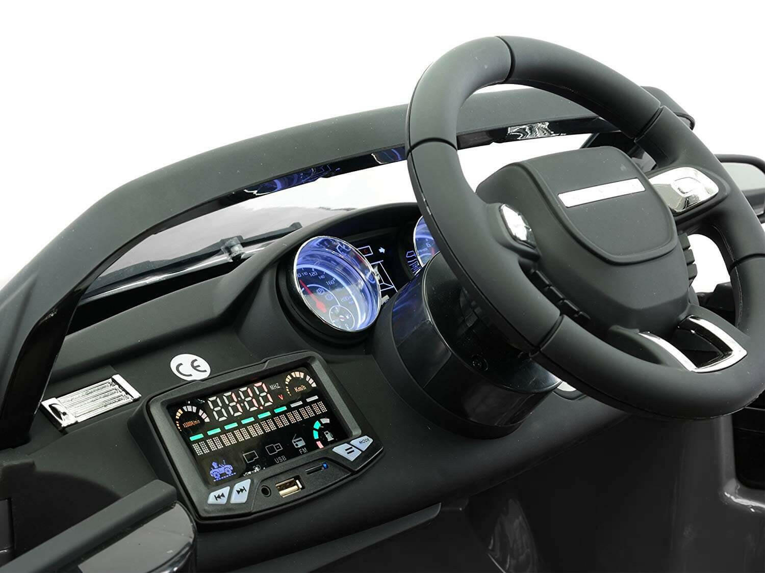 12volt Licensed Rover Truck Kids Car w/ Parent Remote, MP3, LED Lights - Kids Eye Candy