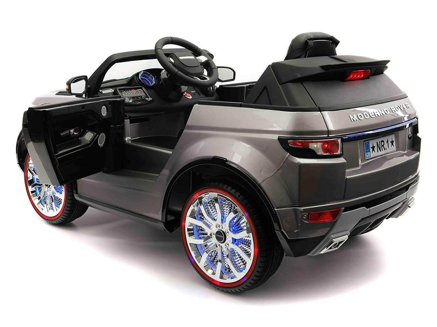 12volt Licensed Rover Truck Kids Car w/ Parent Remote, MP3, LED Lights - Kids Eye Candy