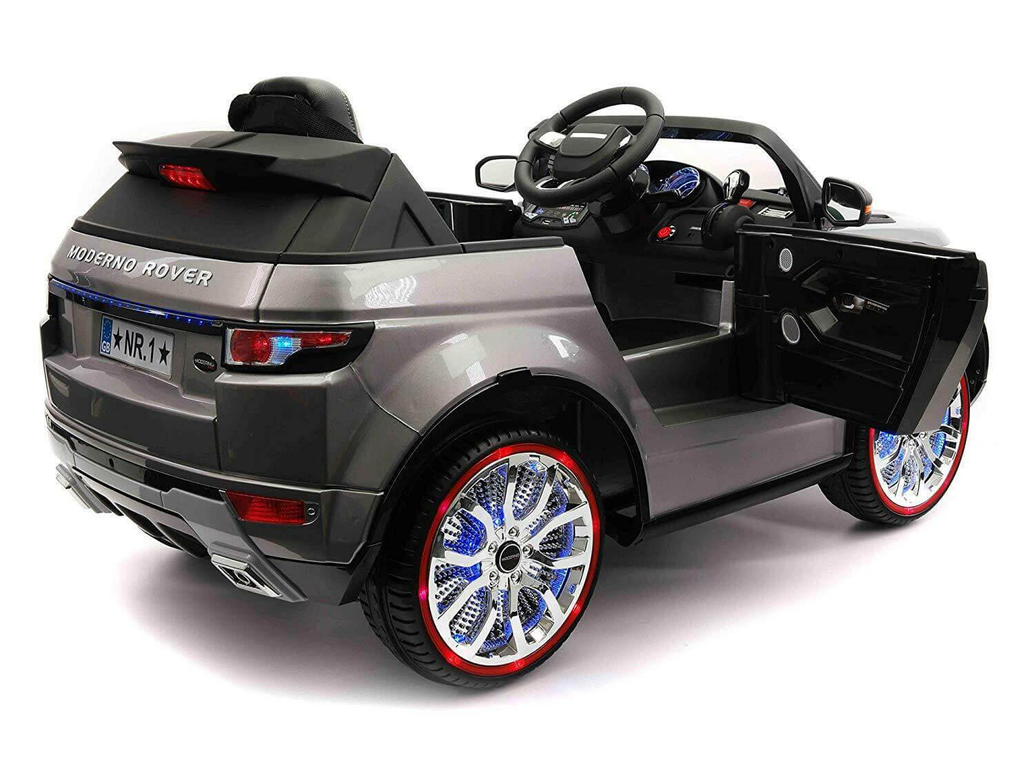 12volt Licensed Rover Truck Kids Car w/ Parent Remote, MP3, LED Lights - Kids Eye Candy