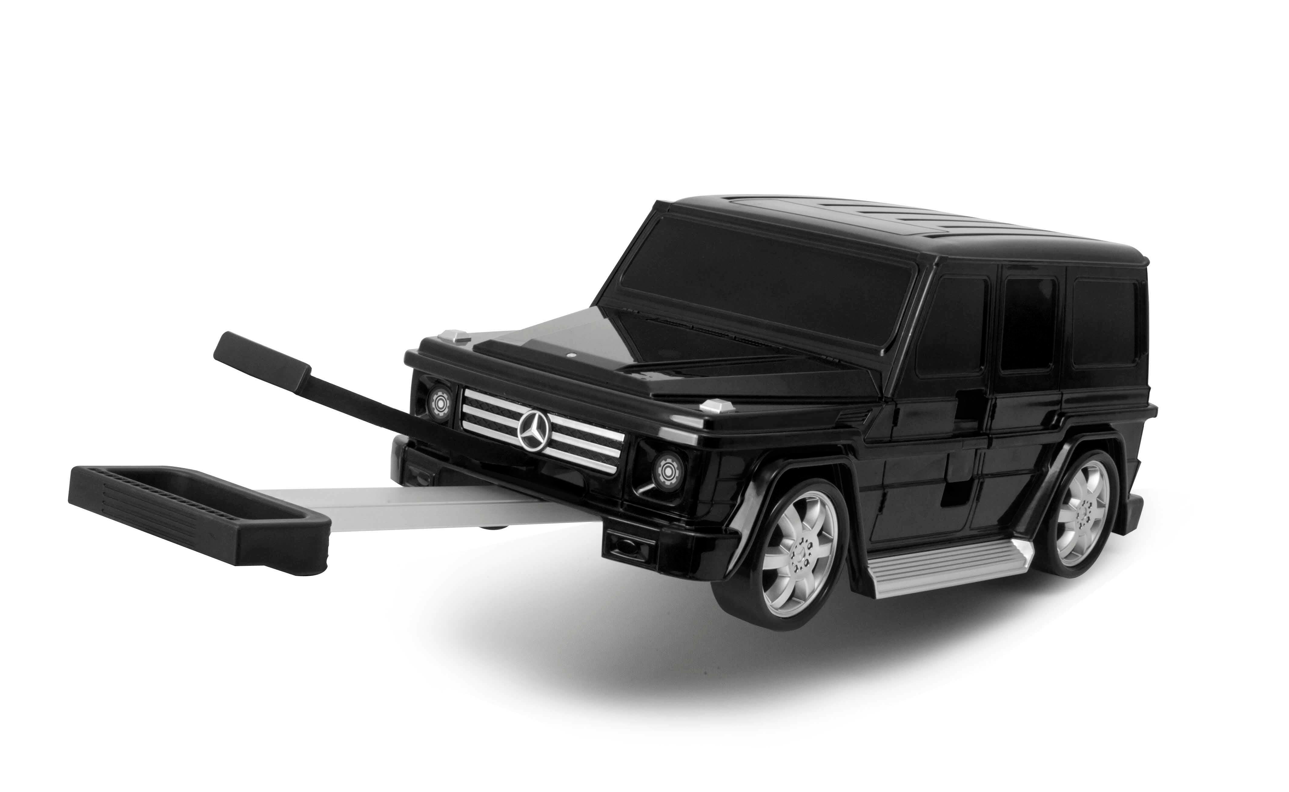 Mercedes Kids Carry-On Handle Luggage Trolley Suitcase.