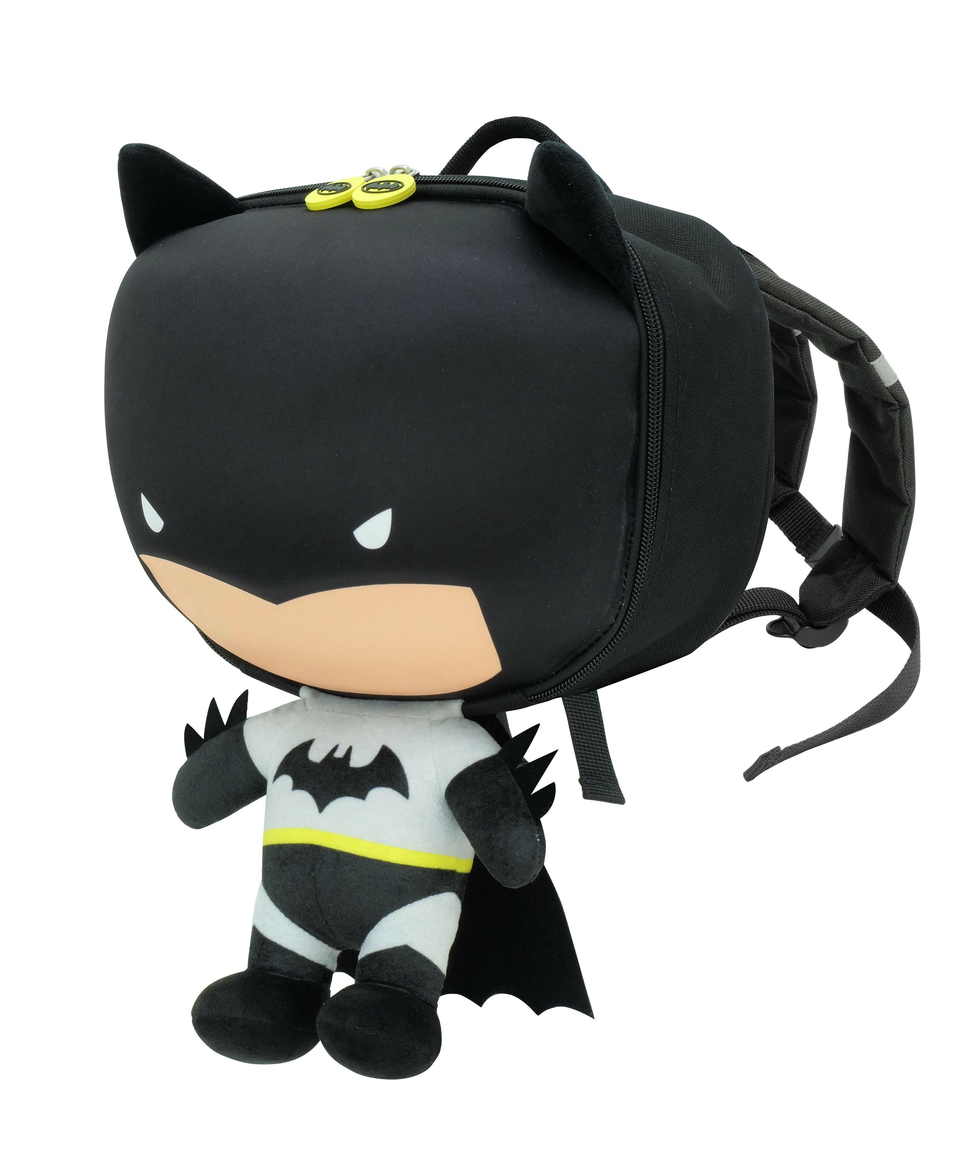 Justice League Batman Kids Mini Adjustable Travel Backpack.