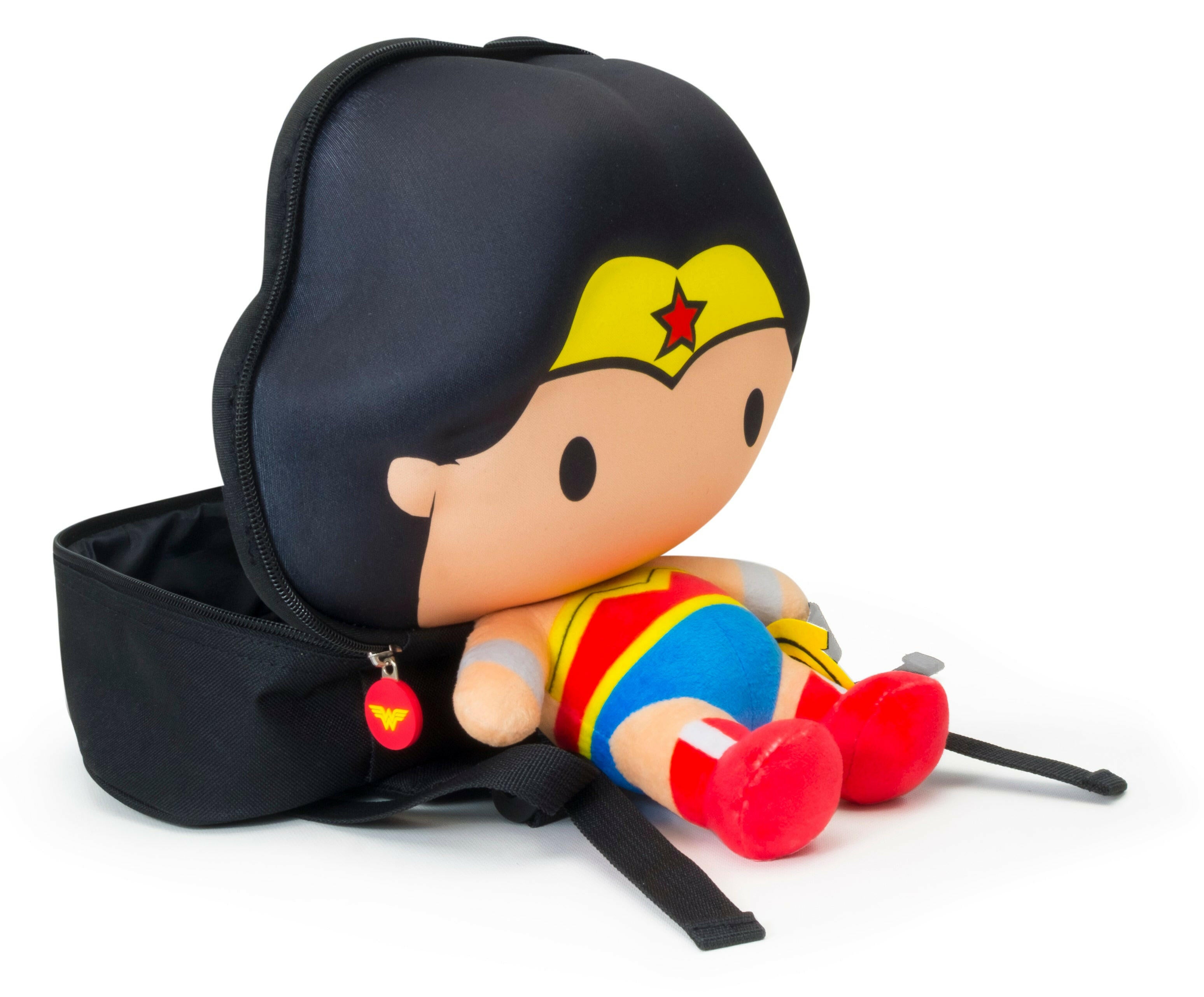 Justice League Wonder Woman Mini Travel Adjustable Kids Backpack.