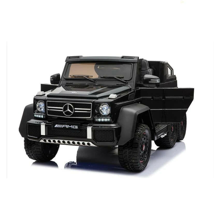 24V Mercedes G63 Ride-On Six Wheel Drive with Parent Remote MP3 LED Wheels - Kids Eye Candy