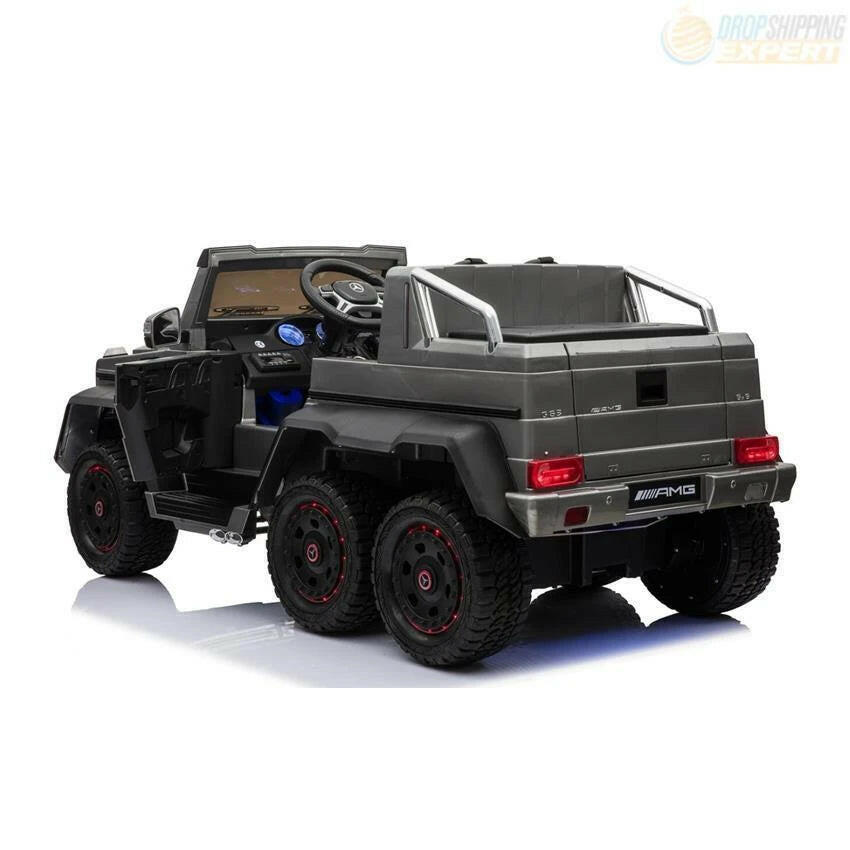 24V Mercedes G63 Ride-On Six Wheel Drive with Parent Remote MP3 LED Wheels - Kids Eye Candy