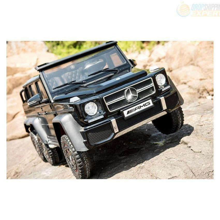 24V Mercedes G63 Ride-On Six Wheel Drive with Parent Remote MP3 LED Wheels - Kids Eye Candy