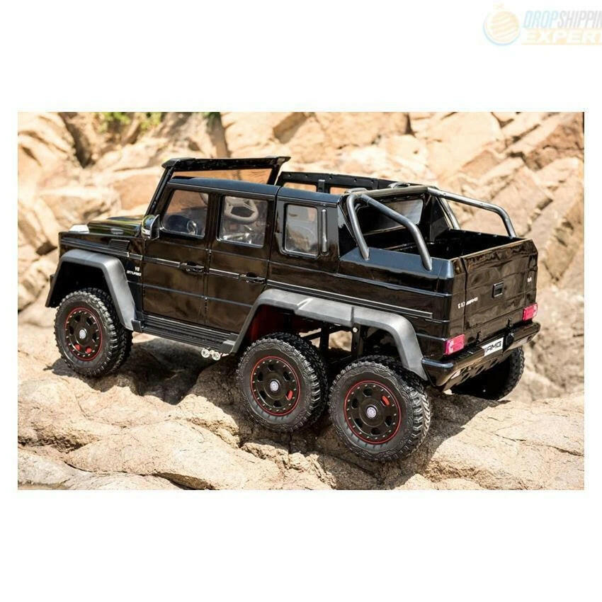24V Mercedes G63 Ride-On Six Wheel Drive with Parent Remote MP3 LED Wheels - Kids Eye Candy