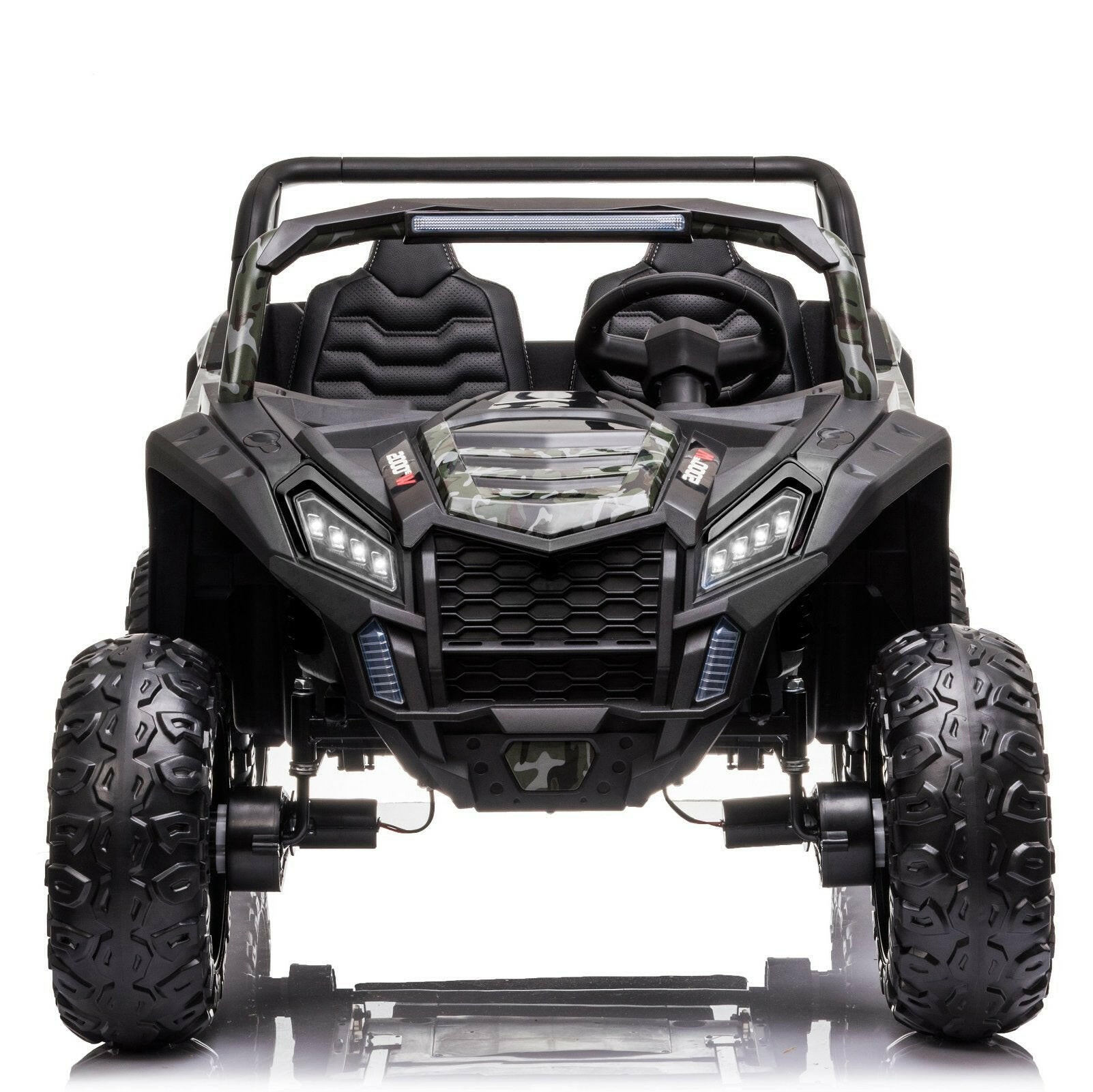 Kids Electric Ride On Buggy 24 Volt EVA Rubber Wheels 2 Seater MP4 Player - Kids Eye Candy