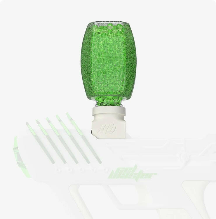 Gel Blaster Surge Gellet Hopper and Feedneck.