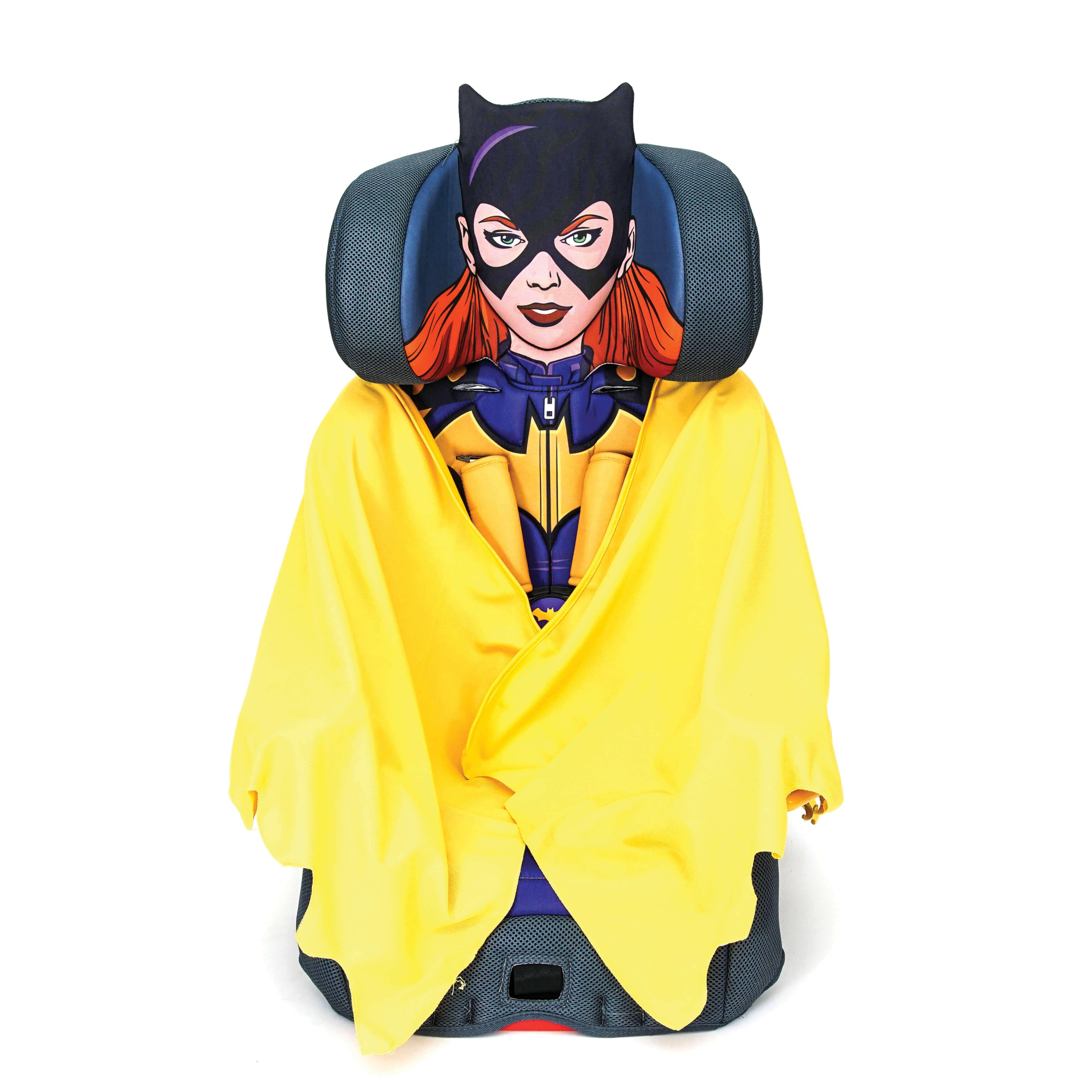 Kids Batgirl Combination Booster Car Seat W/ Cape - Kids Eye Candy