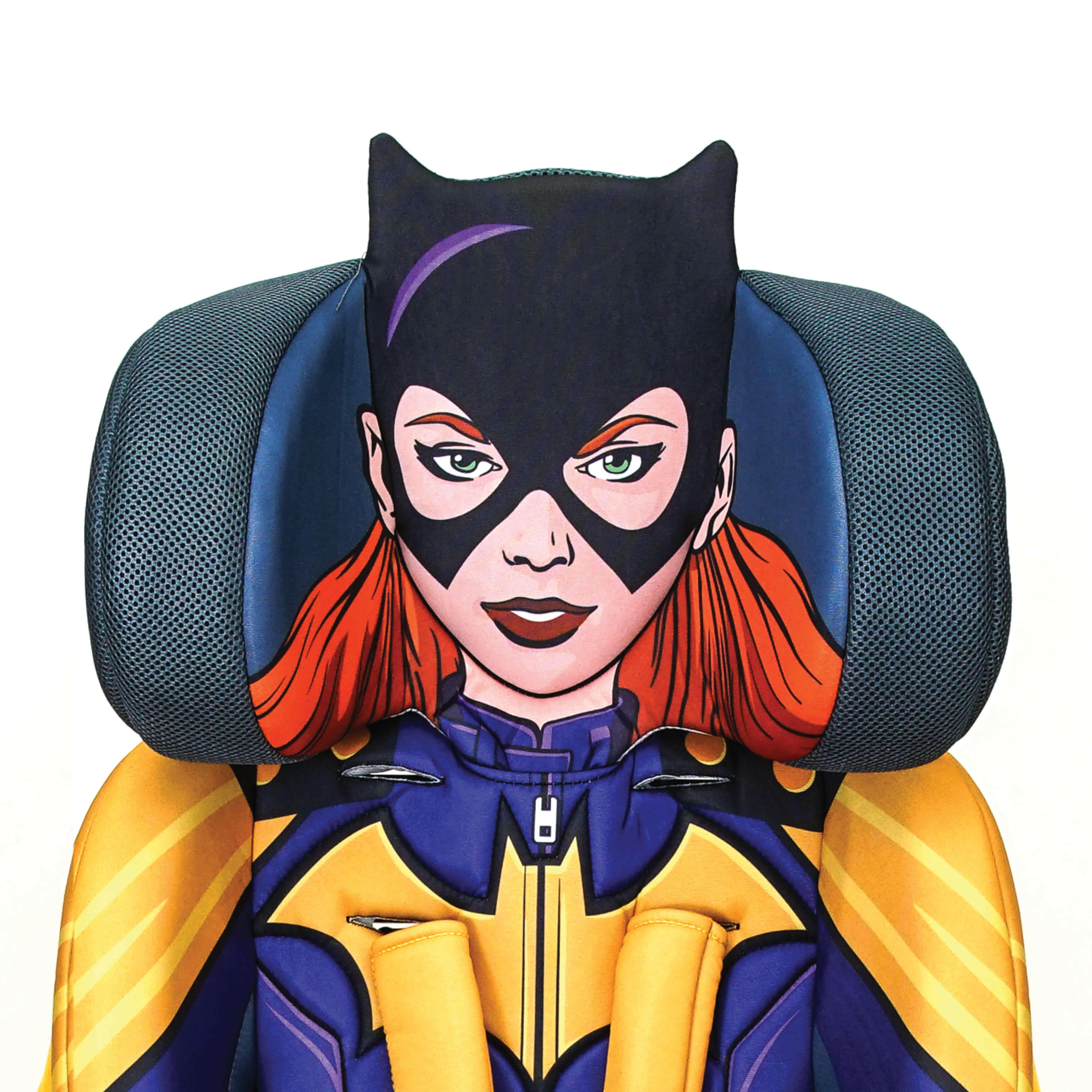 Kids Batgirl Combination Booster Car Seat W/ Cape - Kids Eye Candy