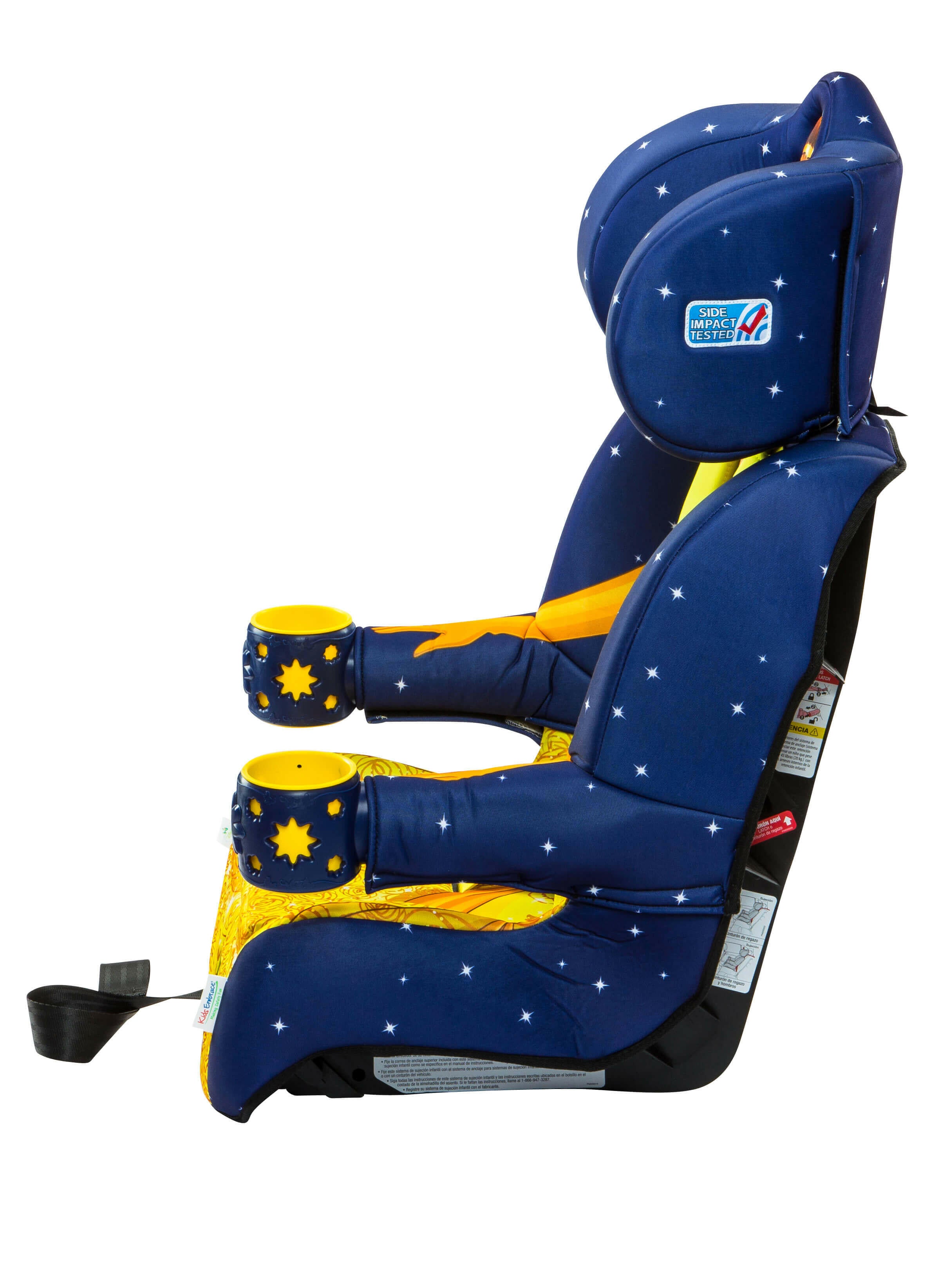 Kids Disney Princess Belle Combination Harness Booster Car Seat - Kids Eye Candy