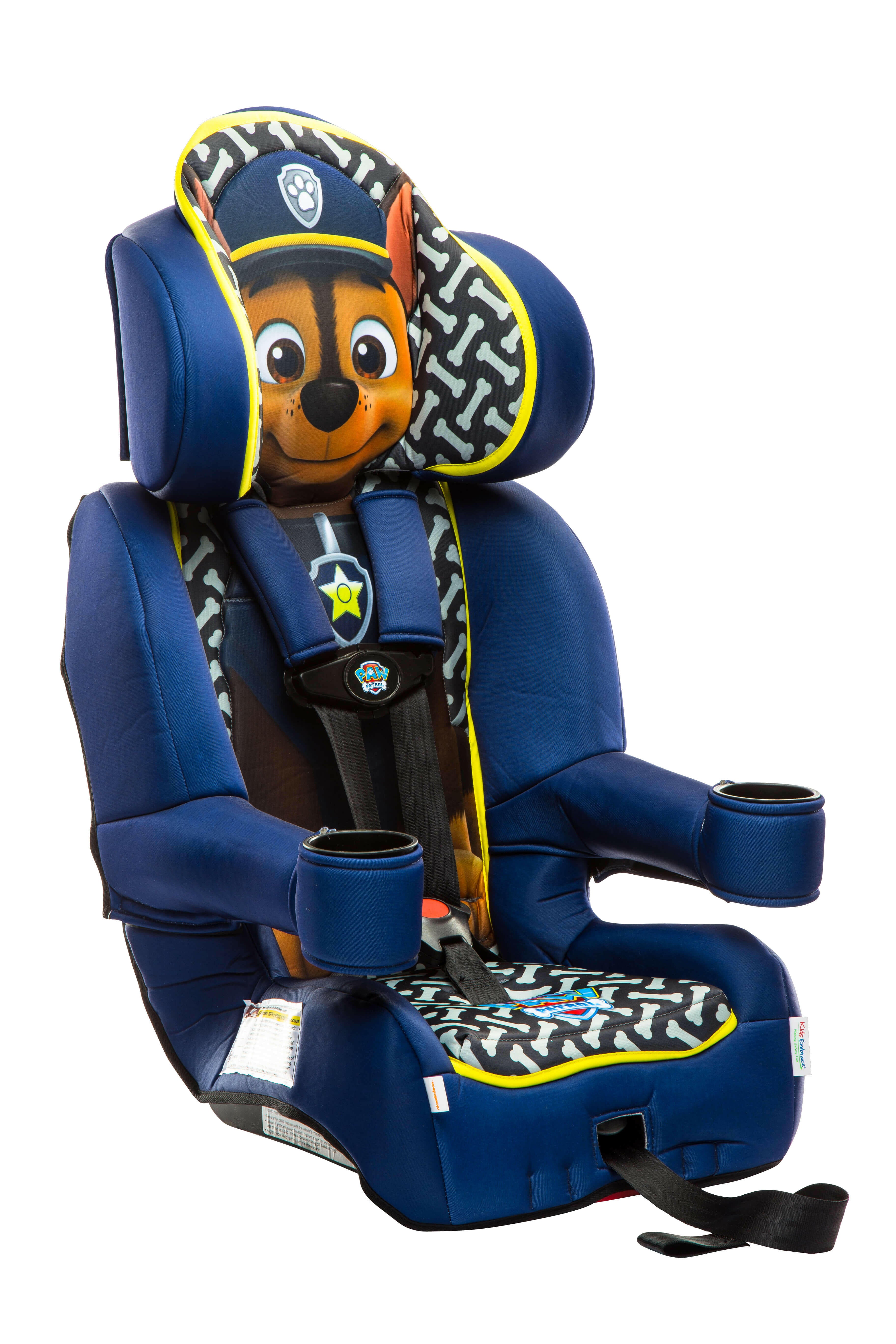 Kids Nickelodeon Paw Patrol Chase Combination Adjustable Booster Car Seat - Kids Eye Candy