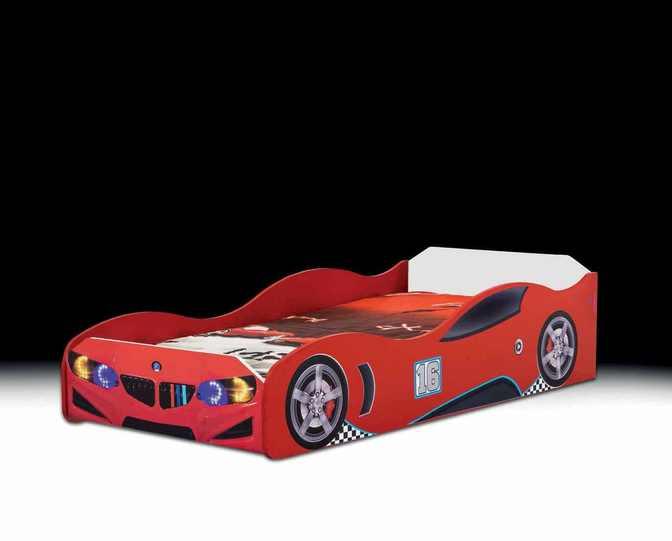 Beamer S1 Kids Bed Toddler Twin Size Frame Remote Control.