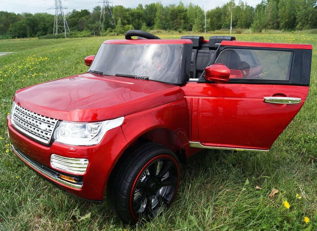 Range Rover SUV Kids 12V Ride-On Car Two-Seater w/ Parental Remote, MP3, LED Lights - Kids Eye Candy