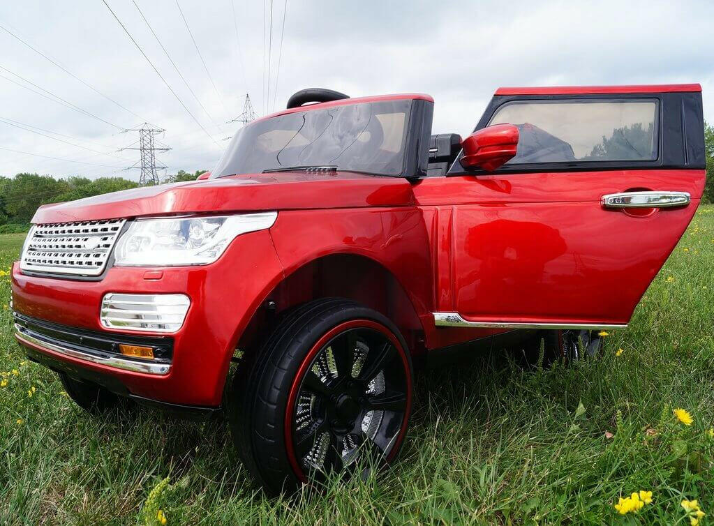 Range Rover SUV Kids 12V Ride-On Car Two-Seater w/ Parental Remote, MP3, LED Lights - Kids Eye Candy