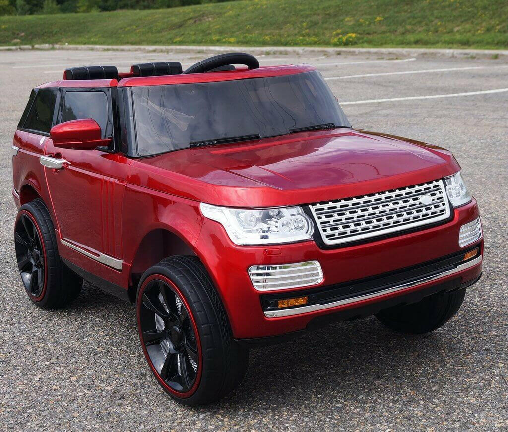 Range Rover SUV Kids 12V Ride-On Car Two-Seater w/ Parental Remote, MP3, LED Lights - Kids Eye Candy