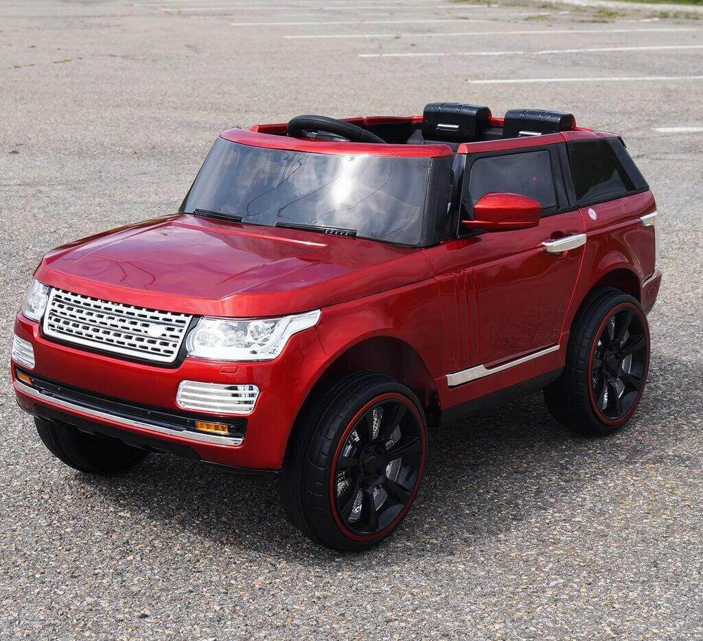 Range Rover SUV Kids 12V Ride-On Car Two-Seater w/ Parental Remote, MP3, LED Lights - Kids Eye Candy