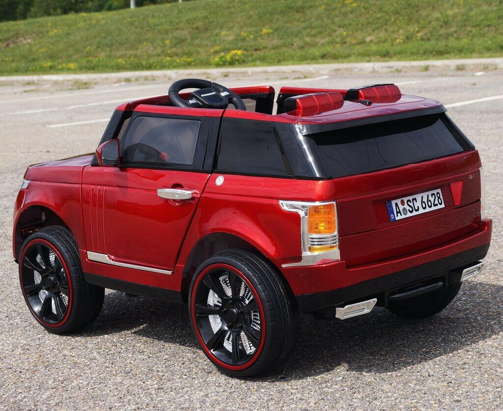 Range Rover SUV Kids 12V Ride-On Car Two-Seater w/ Parental Remote, MP3, LED Lights - Kids Eye Candy