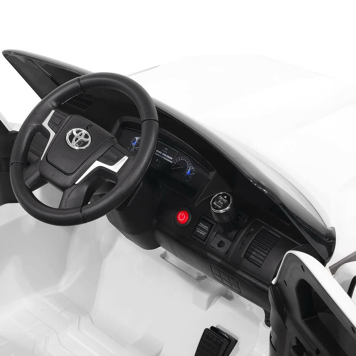 Toyota Land Cruiser 12V Ride-On Car Parental Remote MP3 LED Lights.