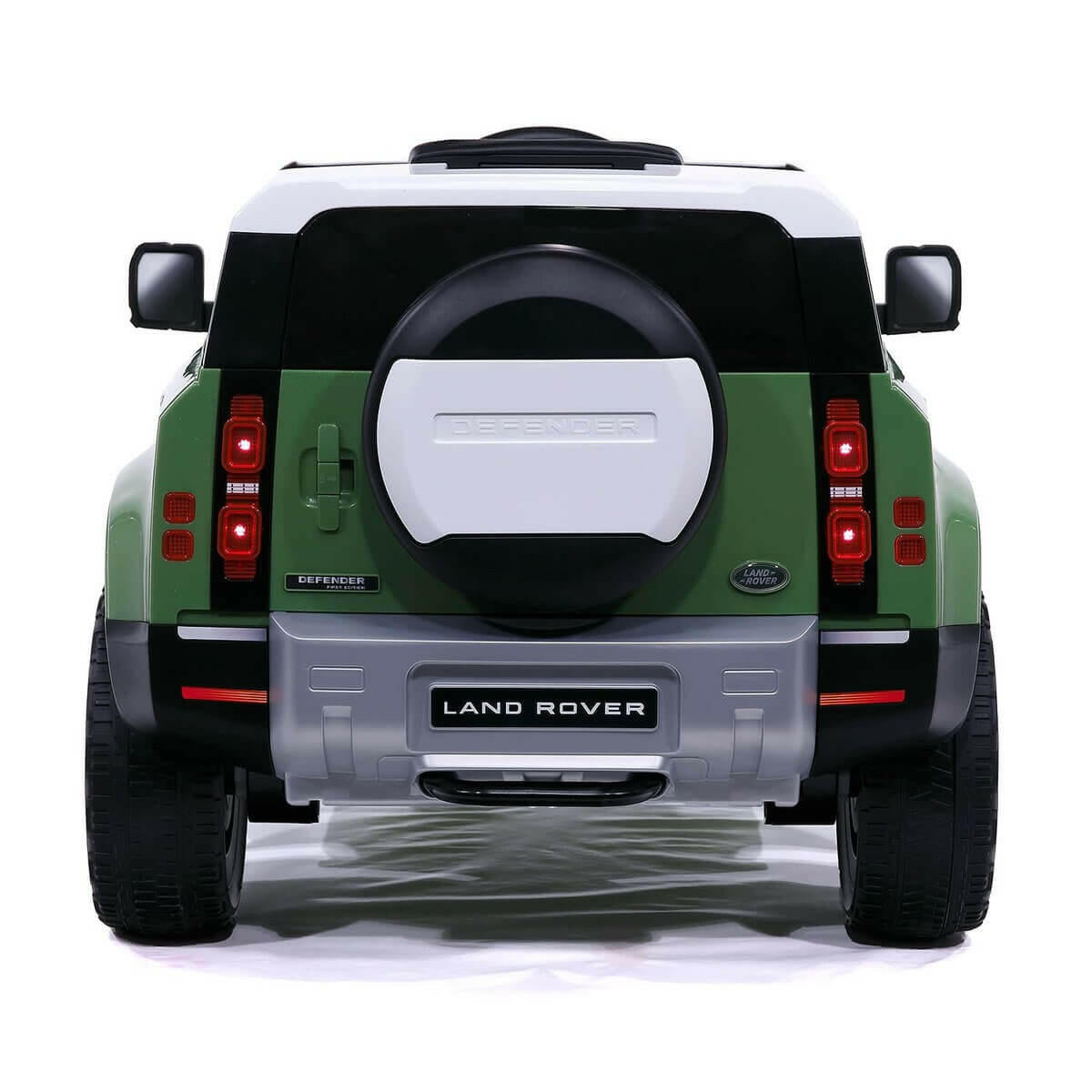 Land Rover Defender 12V Kids Ride-On Car Parental Remote MP3 LED - Kids Eye Candy