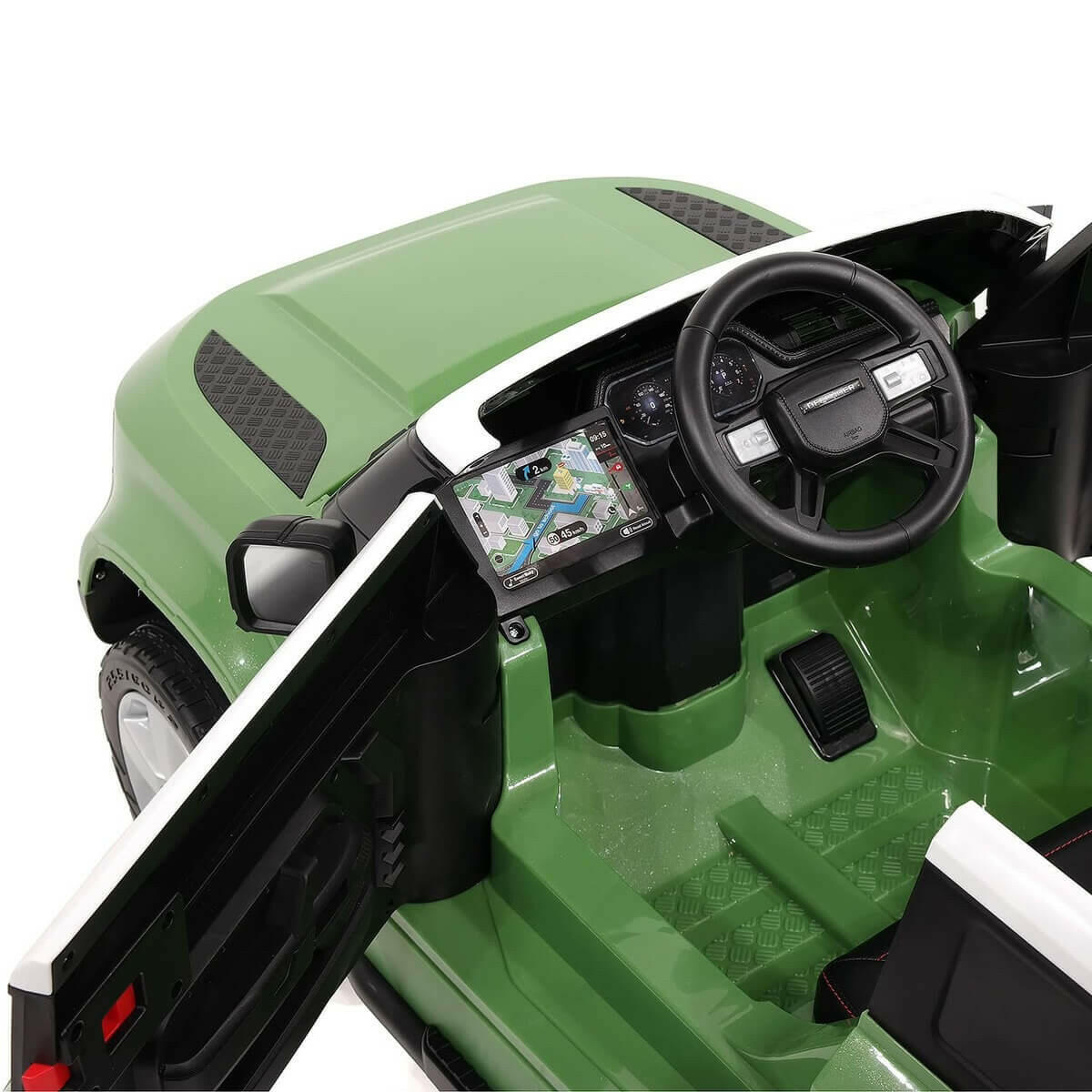 Land Rover Defender 12V Kids Ride-On Car Parental Remote MP3 LED - Kids Eye Candy