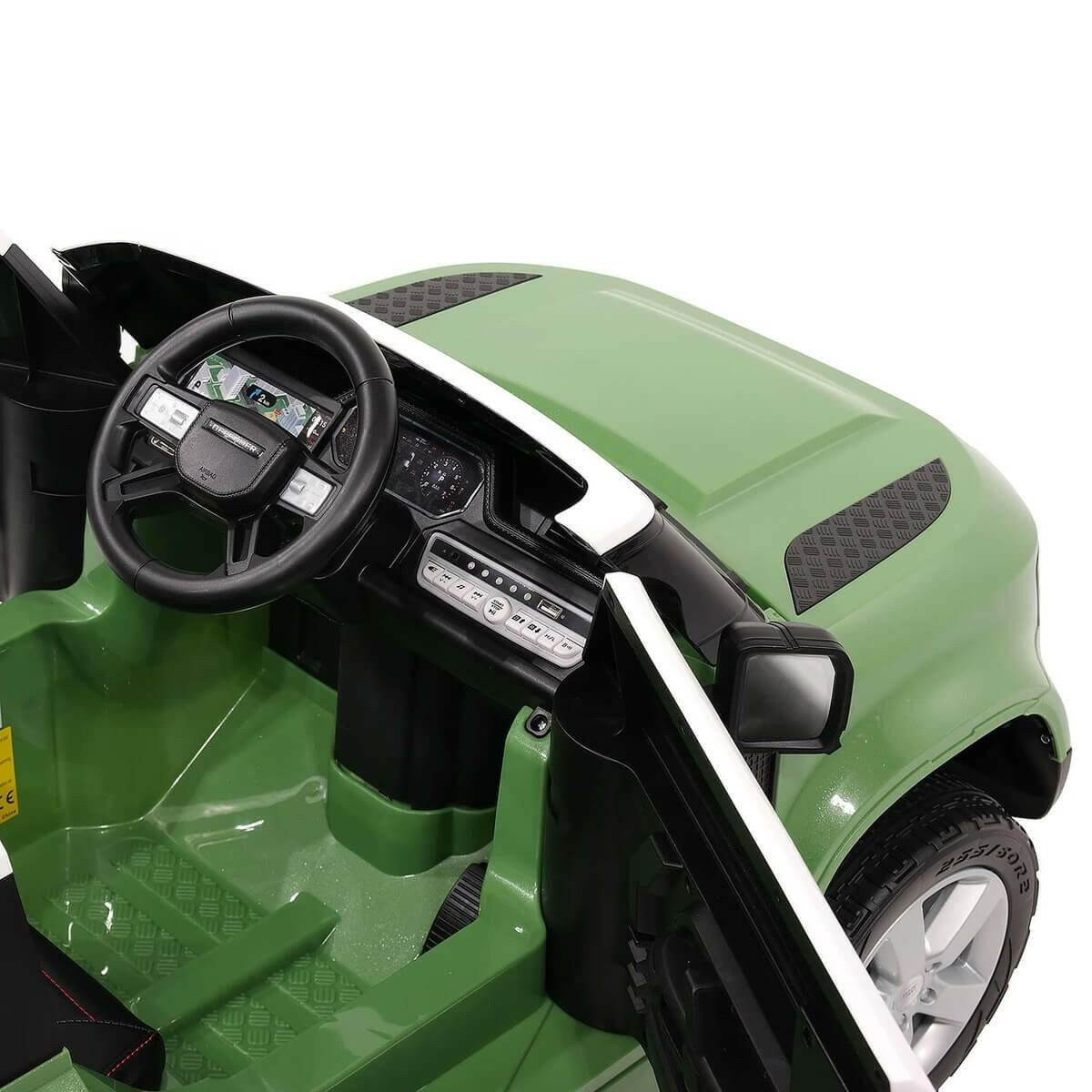 Land Rover Defender 12V Kids Ride-On Car Parental Remote MP3 LED - Kids Eye Candy