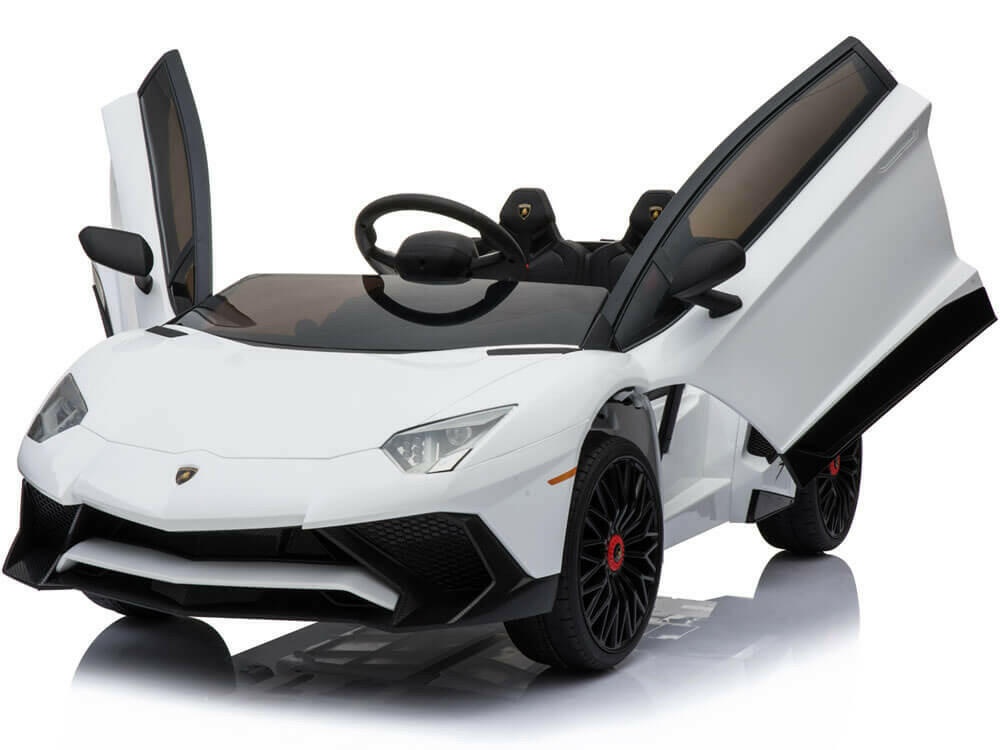 Mini Moto Lamborghini 12V White 2.4ghz RC