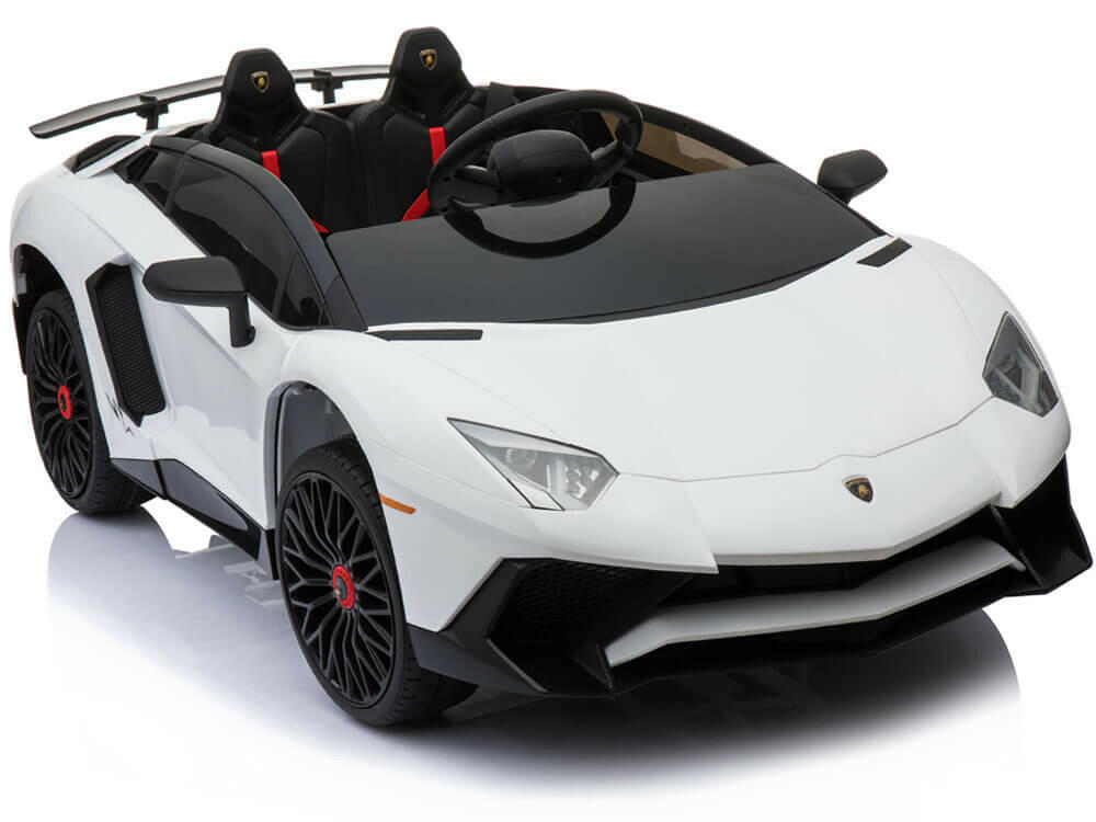 Lamborghini Huracan Kids 12V Ride-On Car w/ Parent Remote, MP3, LED Lights - Kids Eye Candy