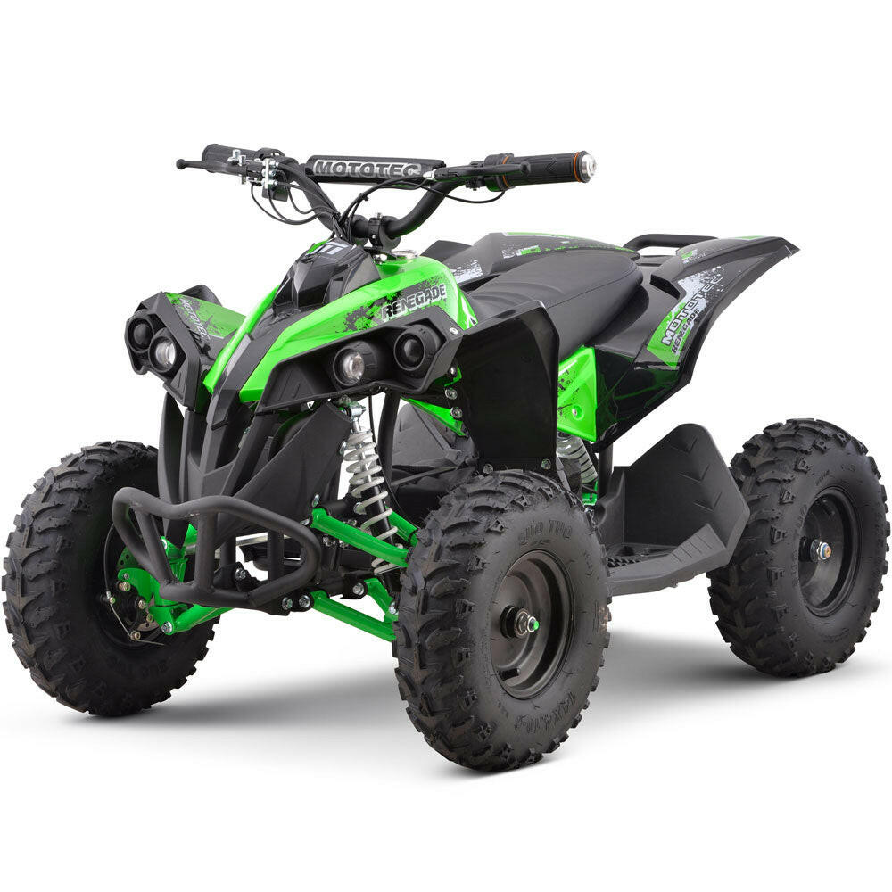 Mototec 36v Mini Quad 500w Renegade w/ Parental Control Key - Kids Eye Candy