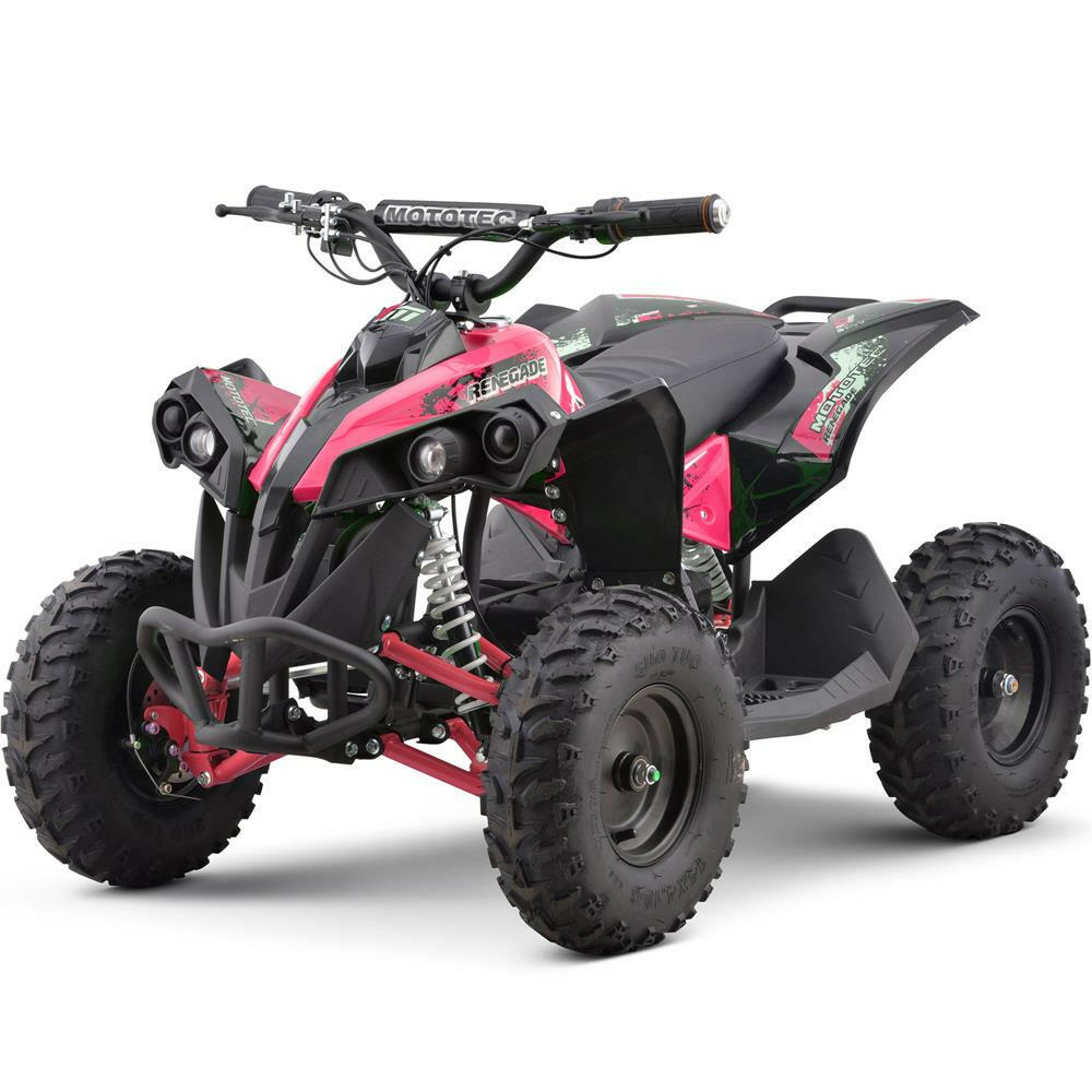 Mototec 36v Mini Quad 500w Renegade w/ Parental Control Key - Kids Eye Candy