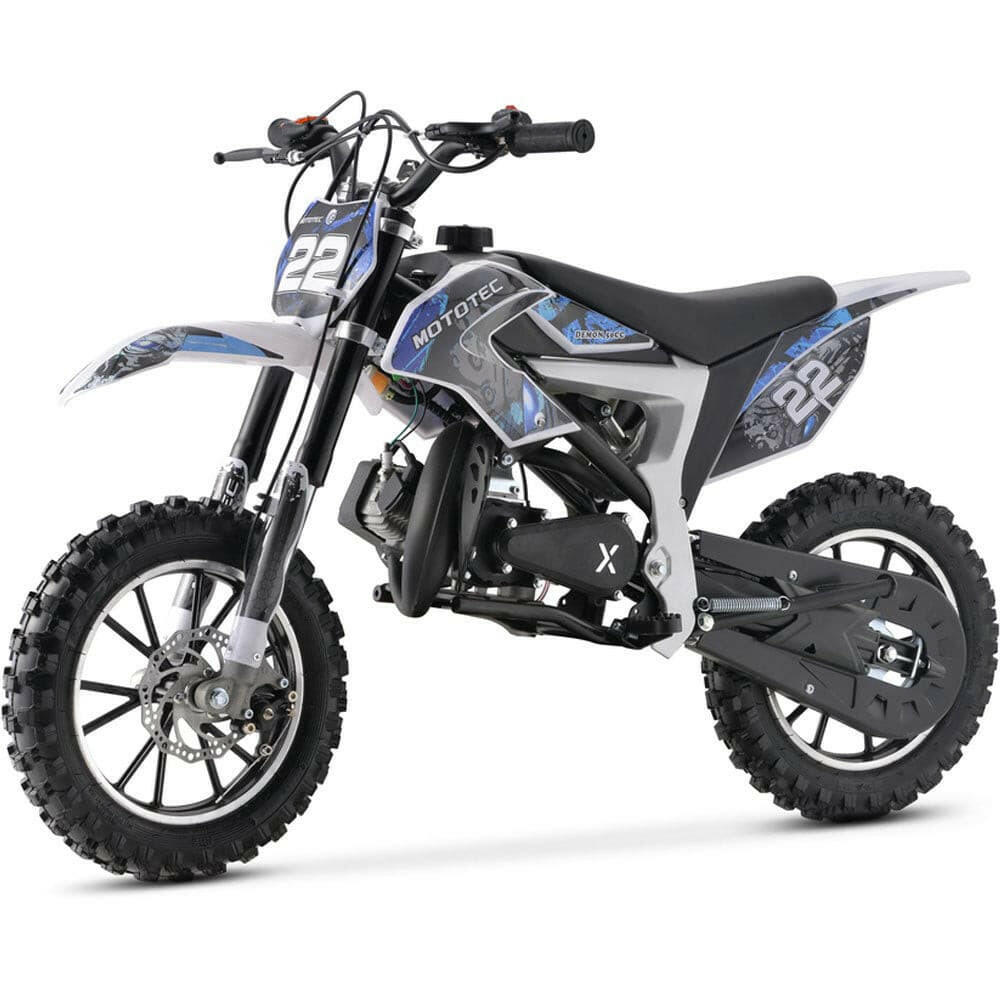 MotoTec 50cc Demon Kids Gas Dirt Bike Motorcycle - Kids Eye Candy