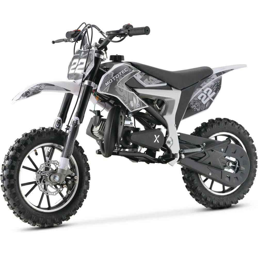 MotoTec 50cc Demon Kids Gas Dirt Bike Motorcycle - Kids Eye Candy